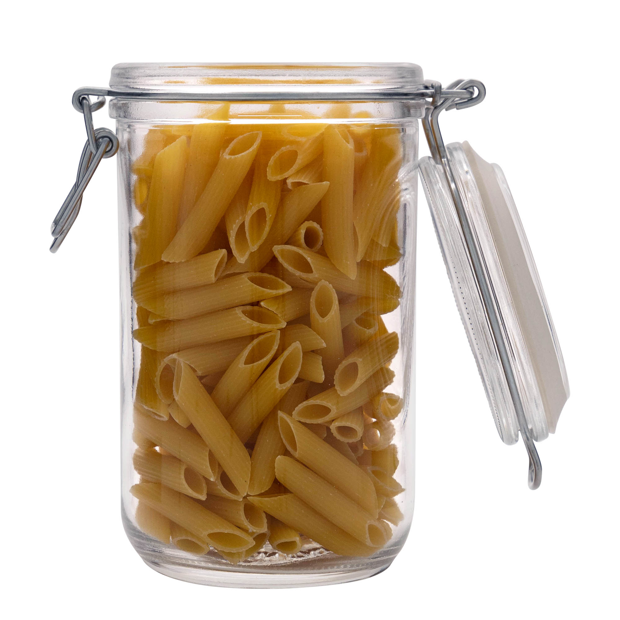 750 ml γυάλινο βάζο με σύρμα κλεισίματος 'Fido', στόμιο: κλείσιμο με σύρμα
