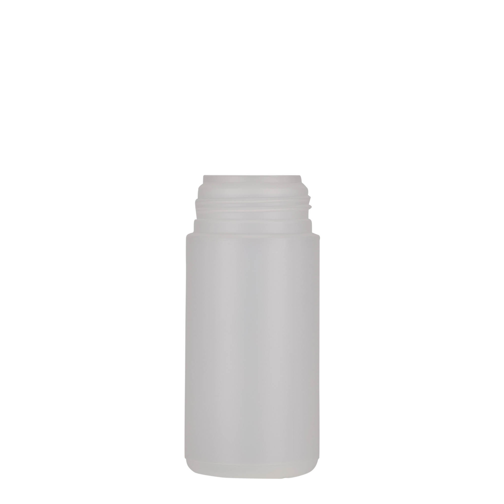 100 ml φιαλίδιο διανομέα 'Foamer', πλαστικό PE, φυσικό, στόμιο: βιδωτό καπάκι