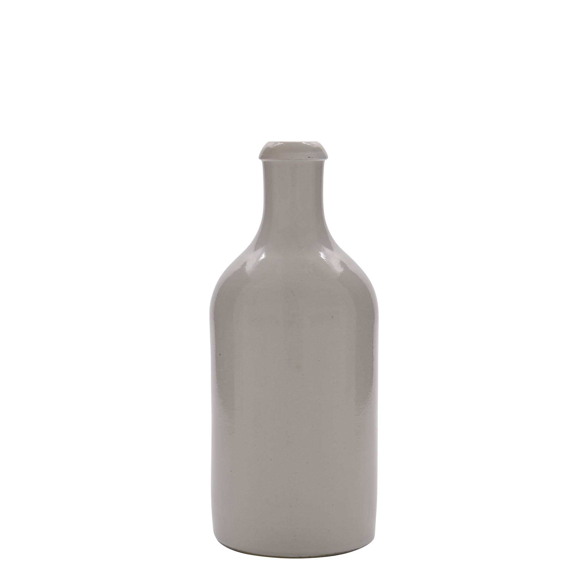 500 ml πιθάρι από πηλό, κεραμικό, λευκό, στόμιο: φελλός 500 ml πιθάρι από πηλό, κεραμικό, λευκό, στόμιο: φελλός