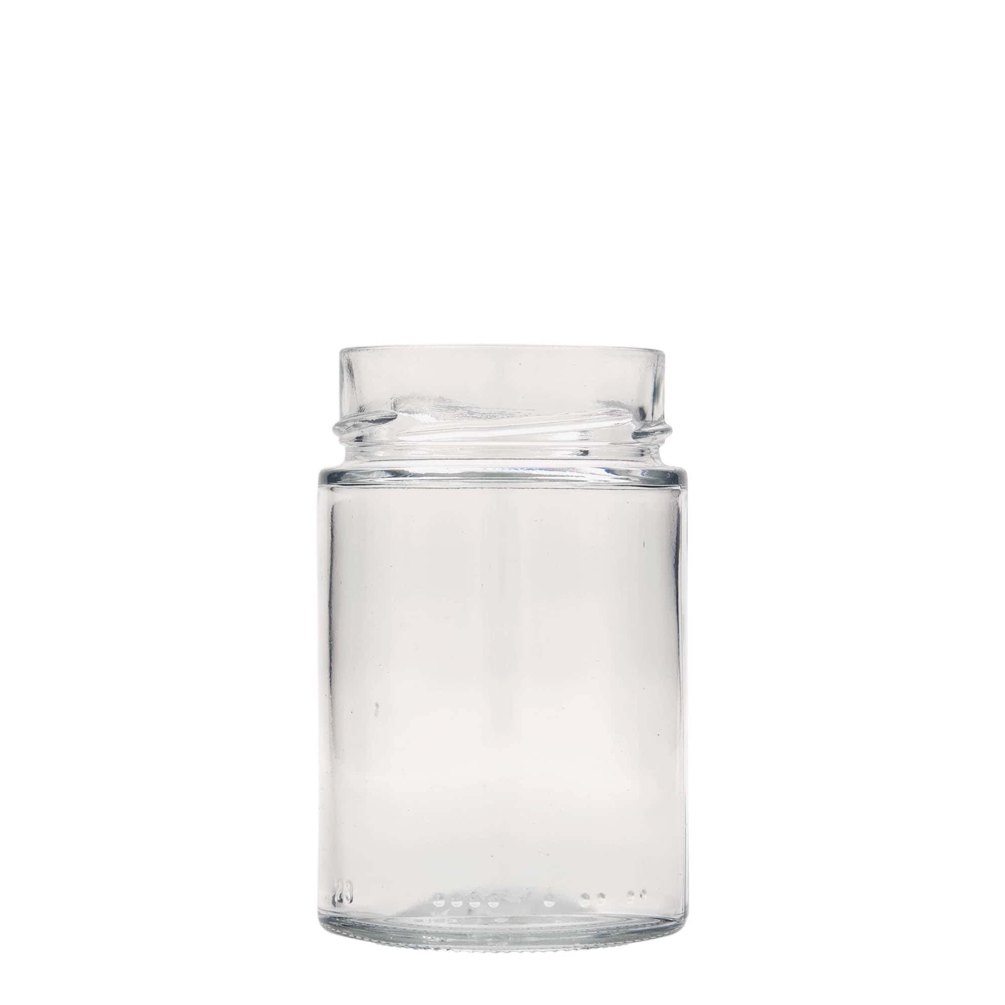 Στρογγυλό βάζο 'Άλμπατρος' 314 ml, στόμιο: extra deep twist-off (EDTO 70)