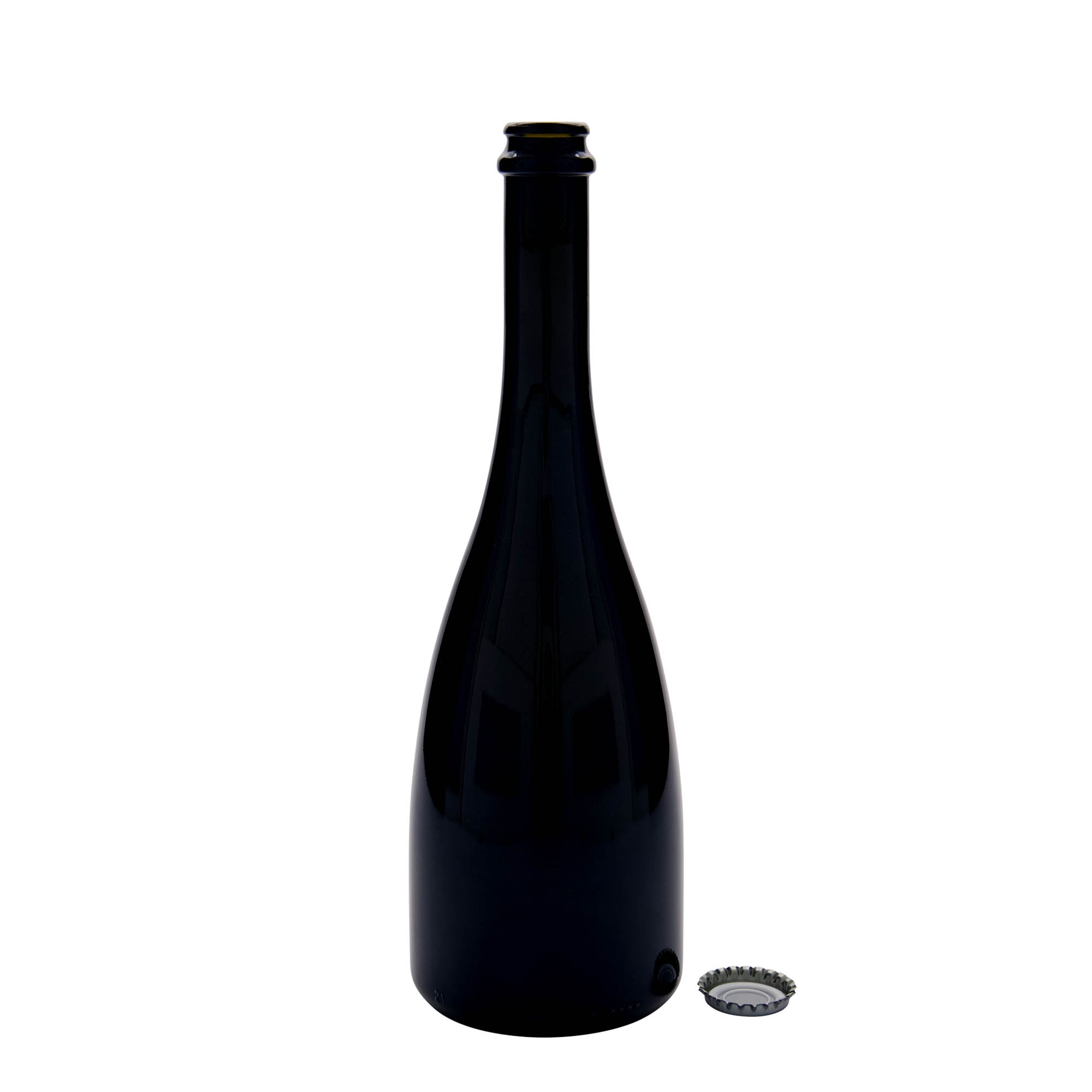 750 ml Μπουκάλι μπύρας/σαμπάνιας 'Tosca', γυαλί, παλαιωμένο πράσινο, στόμιο: καπάκι κορωνοειδές 750 ml Μπουκάλι μπύρας/σαμπάνιας 'Tosca', γυαλί, παλαιωμένο πράσινο, στόμιο: καπάκι κορωνοειδές