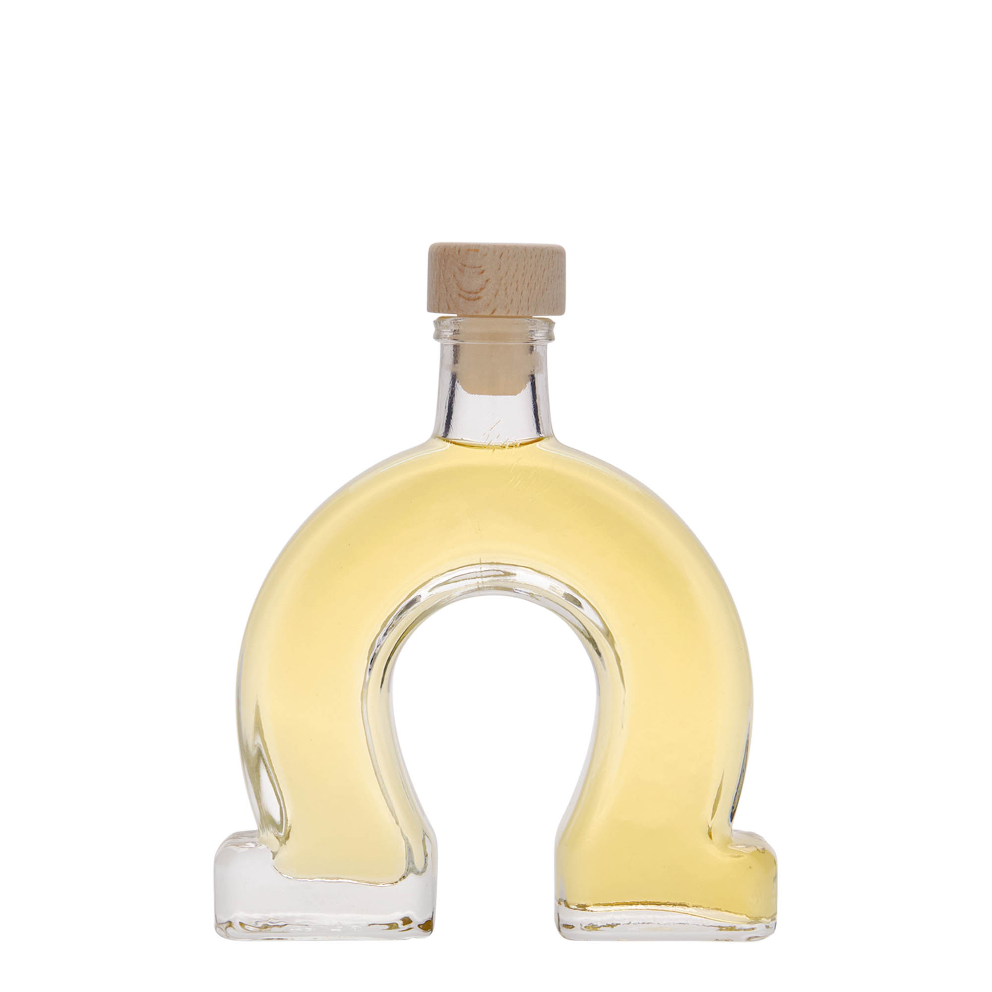 100 ml γυάλινο μπουκάλι 'Πέταλο', στόμιο: φελλός