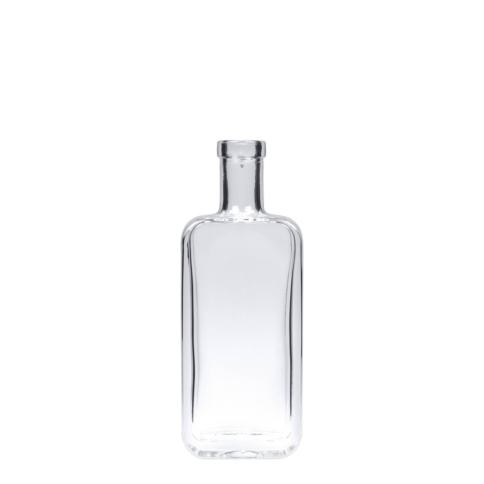 100 ml γυάλινο μπουκάλι 'Nice', ορθογώνιο, στόμιο: φελλός