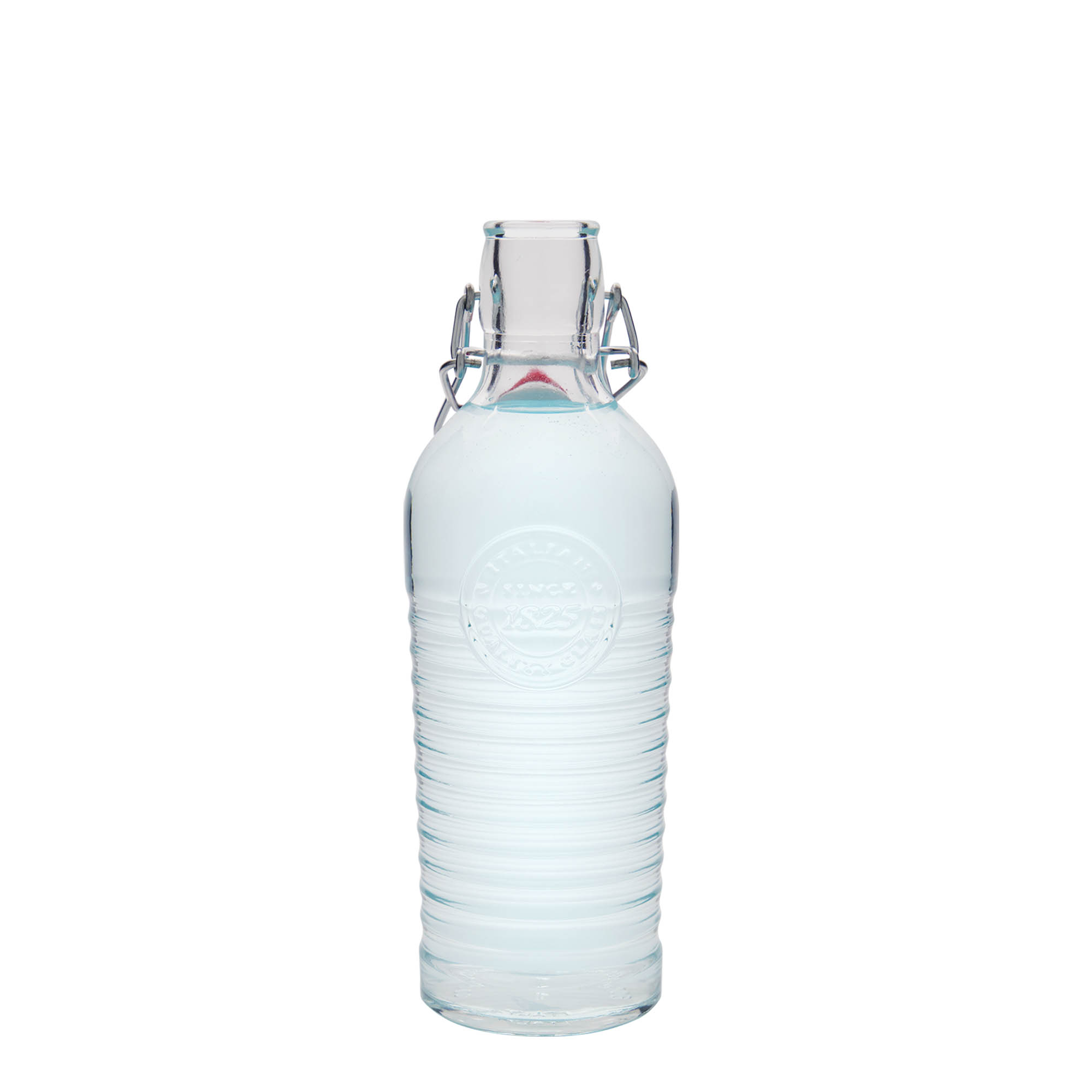 750 ml γυάλινο μπουκάλι 'Officina 1825', στόμιο: κλείσιμο με μανταλάκι