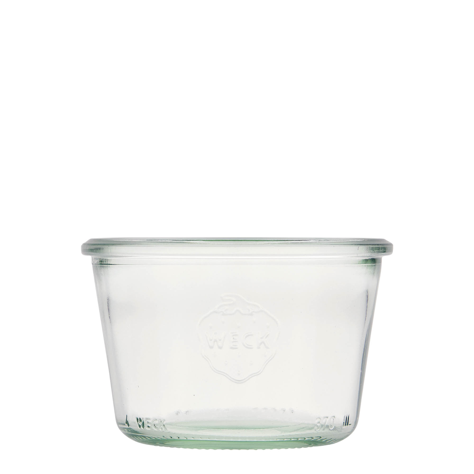 370 ml βάζο WECK με καπάκι, στόμιο: στρογγυλή άκρη 370 ml βάζο WECK με καπάκι, στόμιο: στρογγυλή άκρη