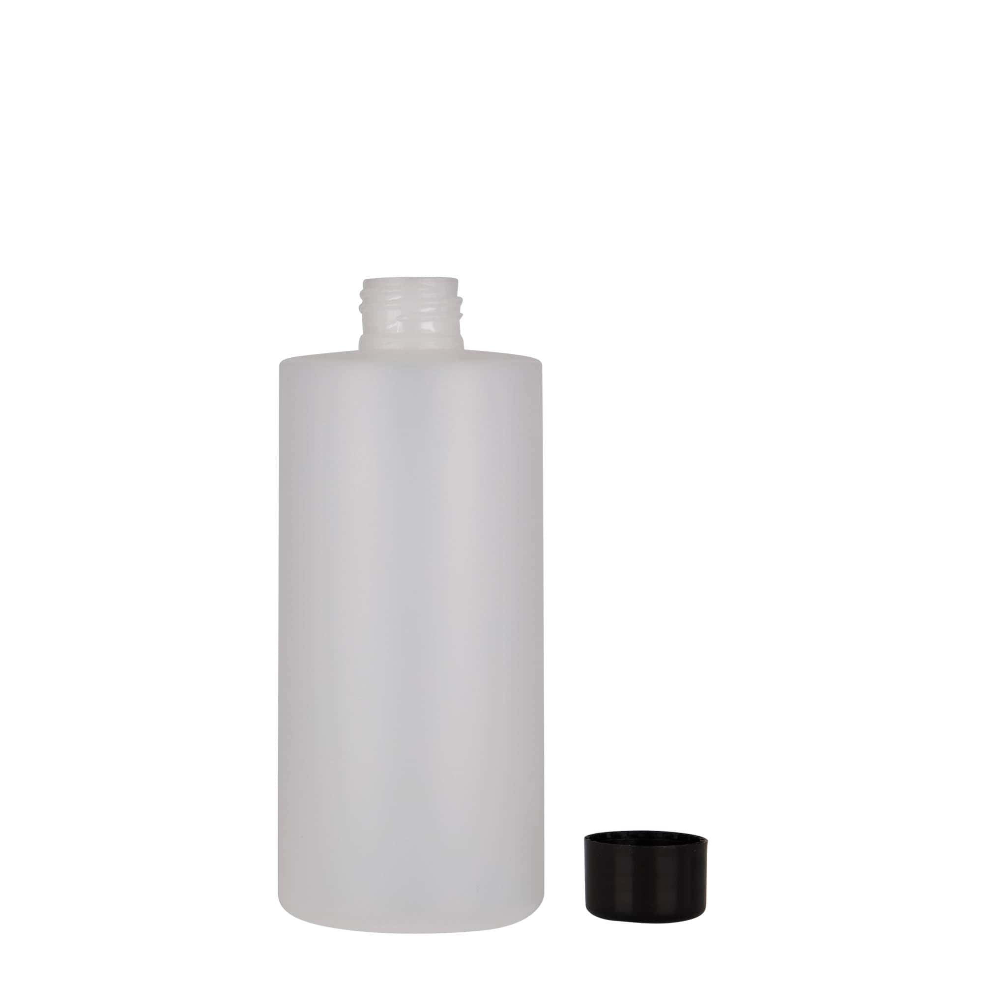 Πλαστικό μπουκάλι 'Pipe' 300 ml, HDPE, λευκό, στόμιο: 24/410