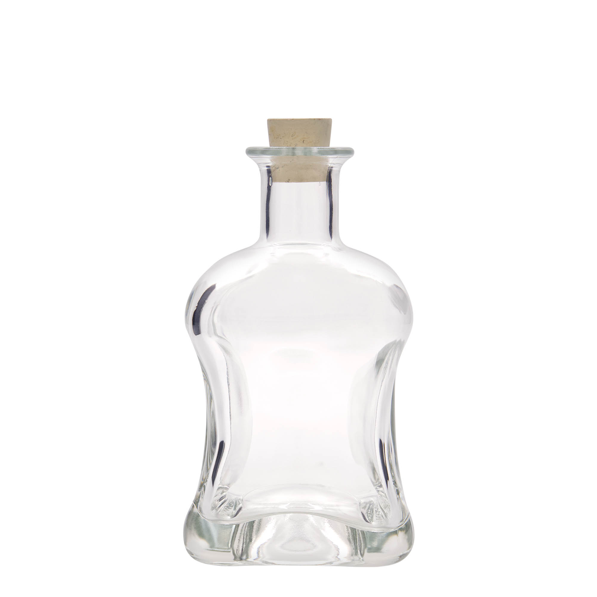 500 ml γυάλινο μπουκάλι 'Dublin', τετράγωνο, στόμιο: φελλός