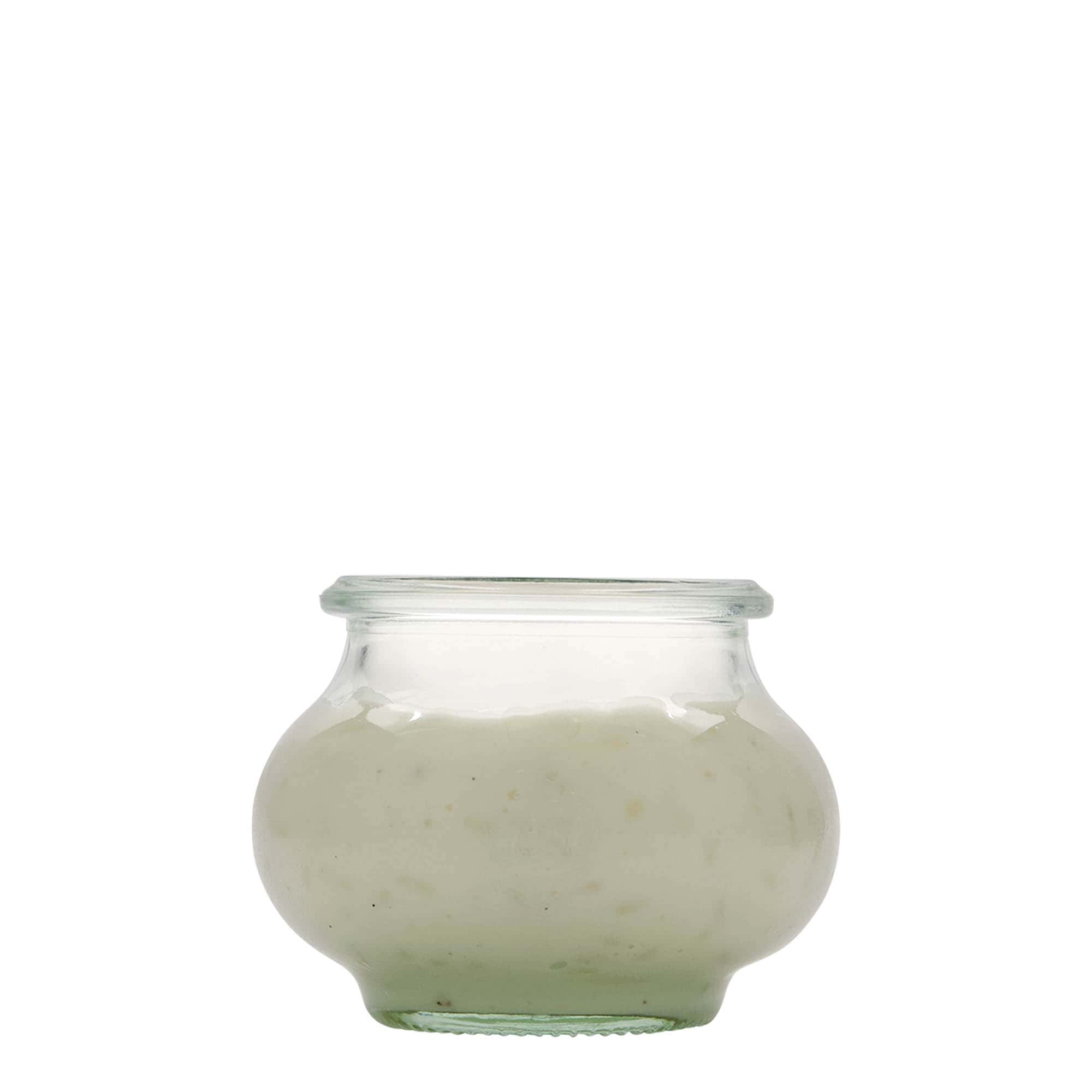 220 ml βάζο WECK, άνοιγμα: στρογγυλή άκρη
