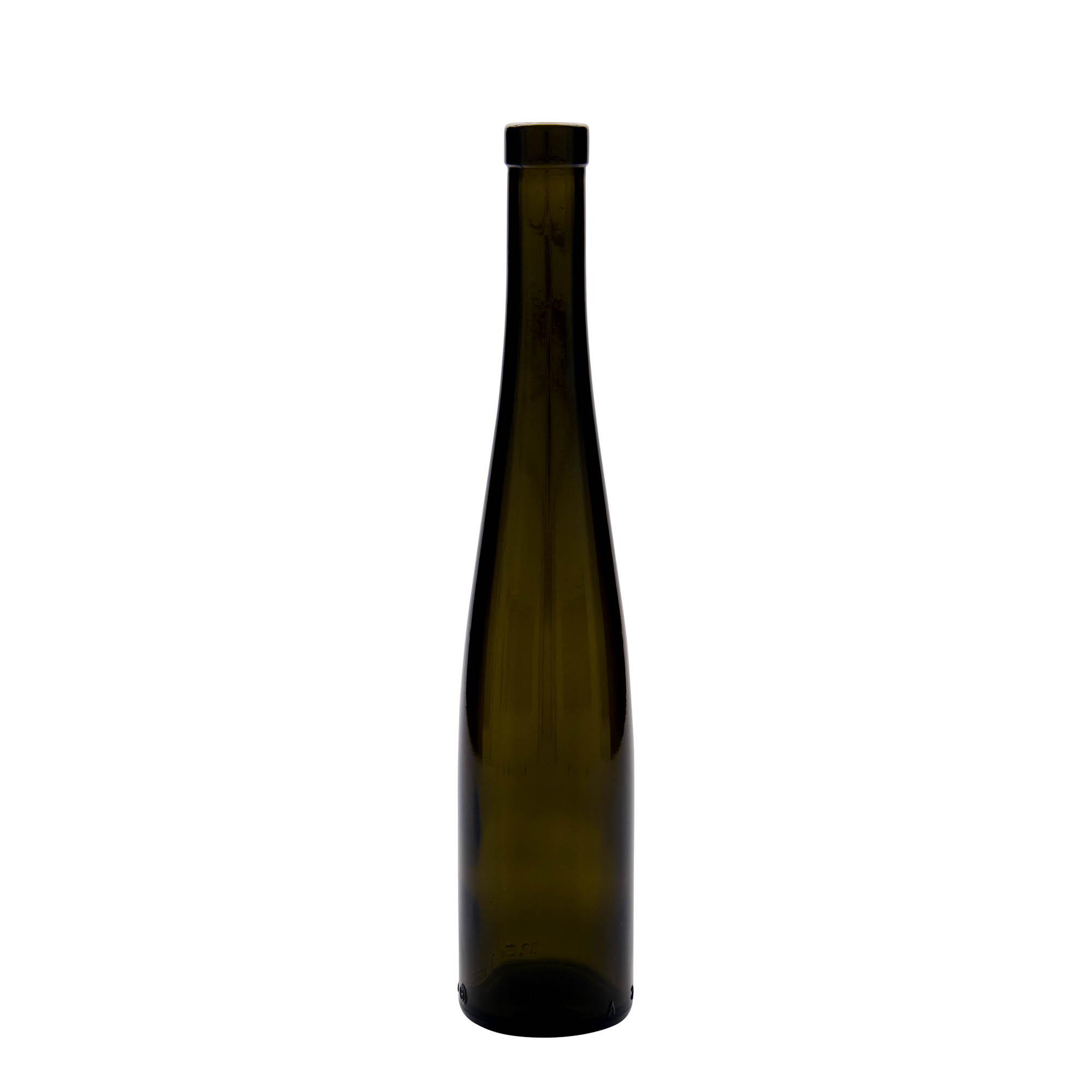 375 ml γυάλινο μπουκάλι 'Weinschlegel', αρχαίο πράσινο, στόμιο: φελλός