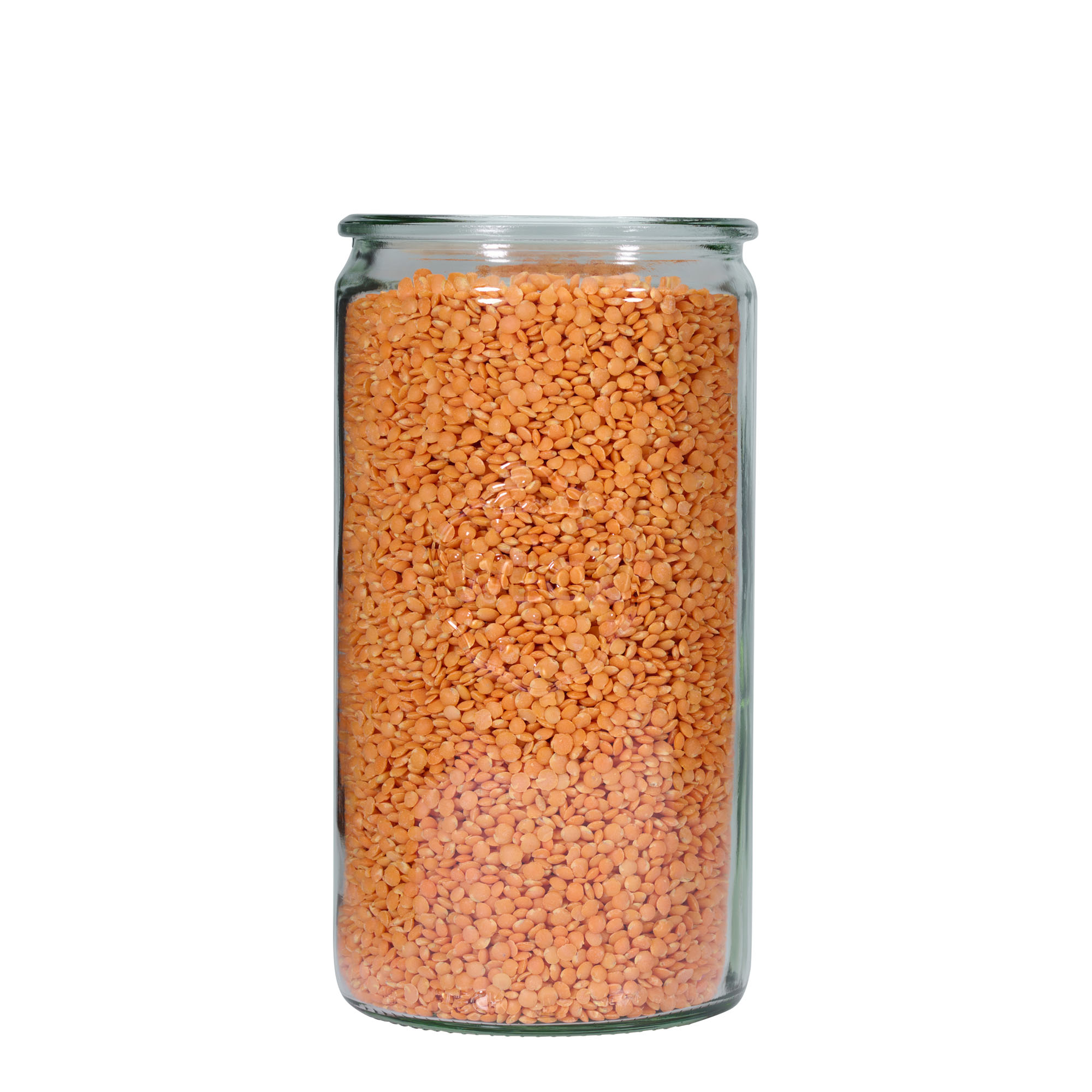 1.575 ml γυάλινο κύλινδρο WECK, στόμιο: στρογγυλή άκρη