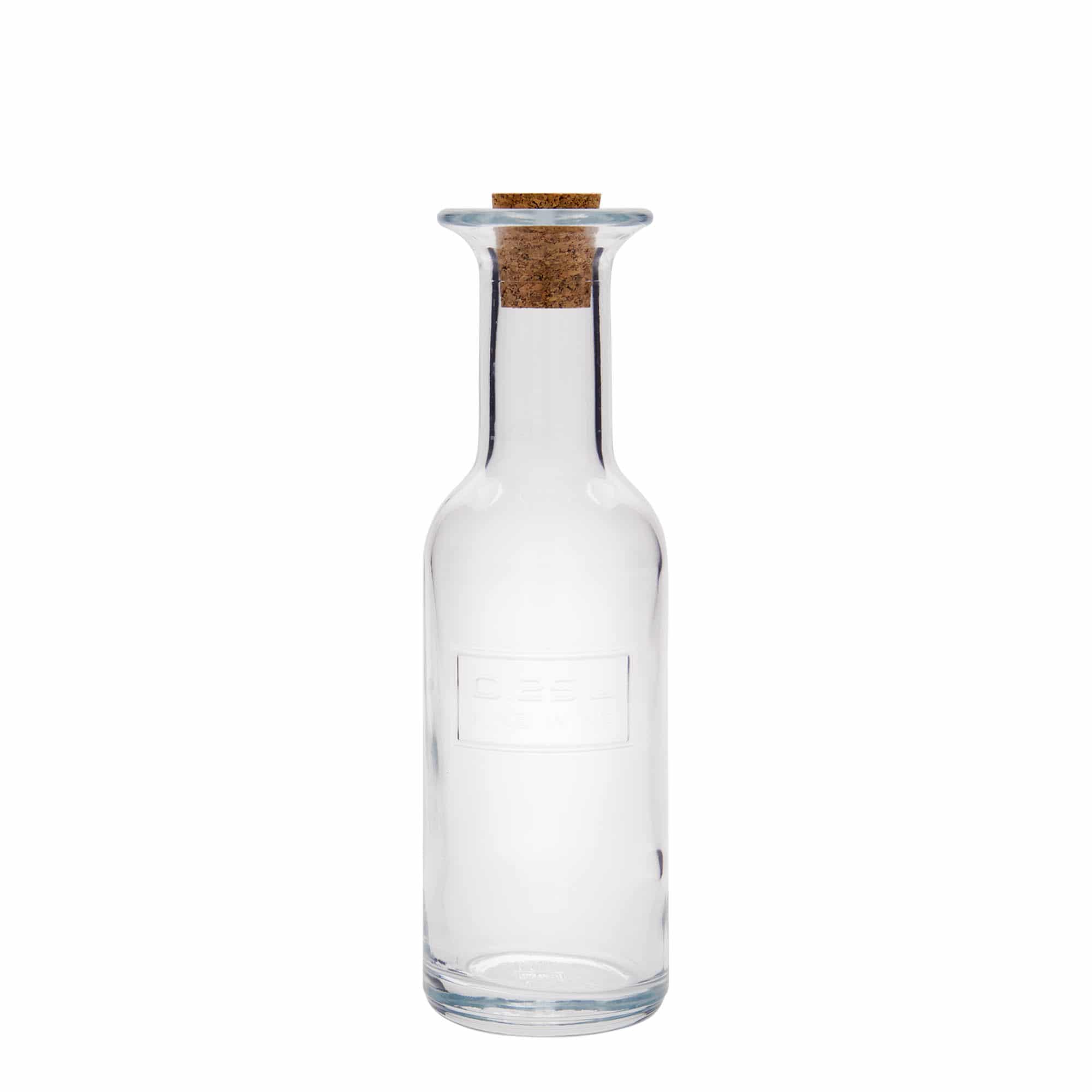 Γυάλινο μπουκάλι 'Optima Fine Wine' 250 ml, στόμιο: φελλός