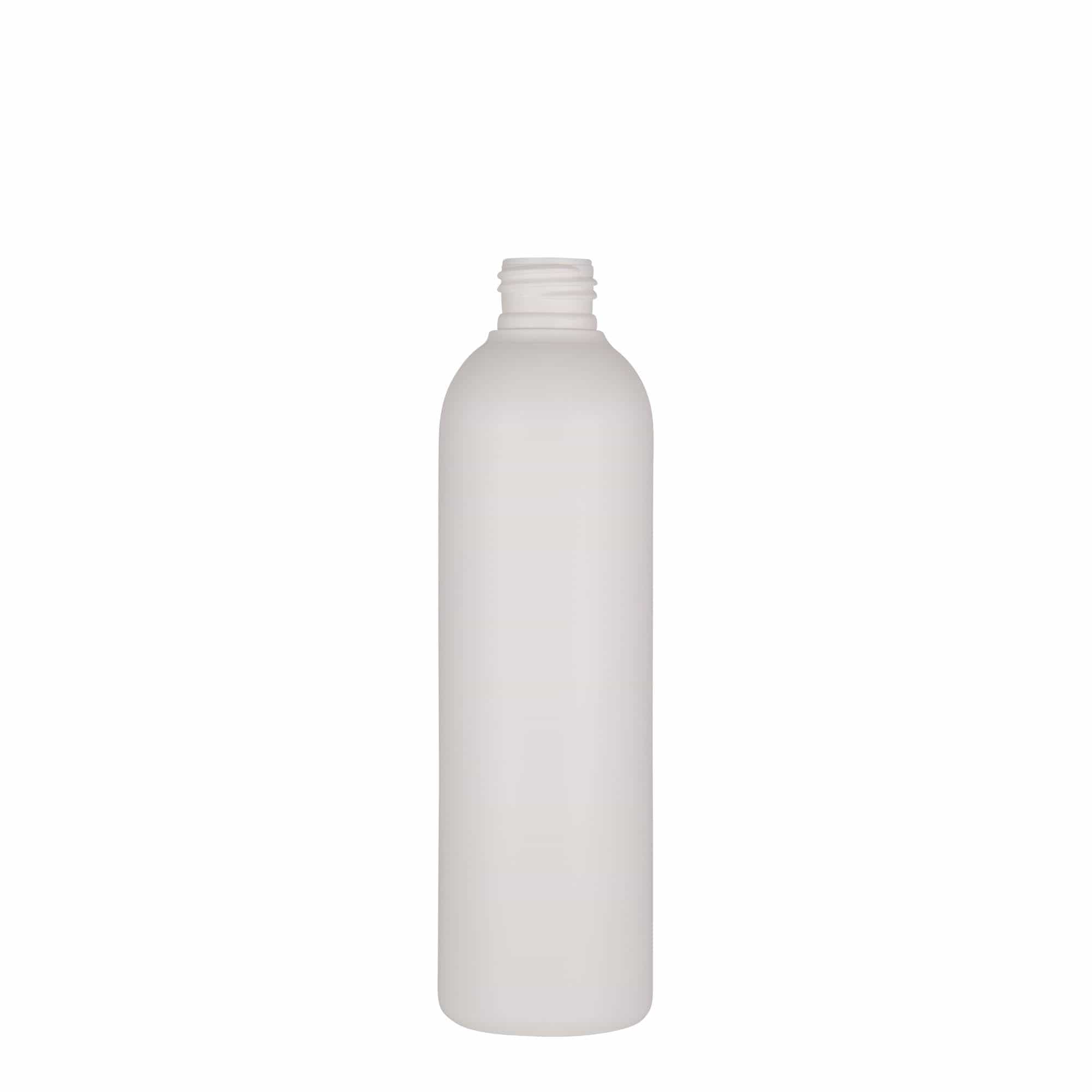 250 ml πλαστικό μπουκάλι 'Tuffy', HDPE, λευκό, στόμιο: 24/410