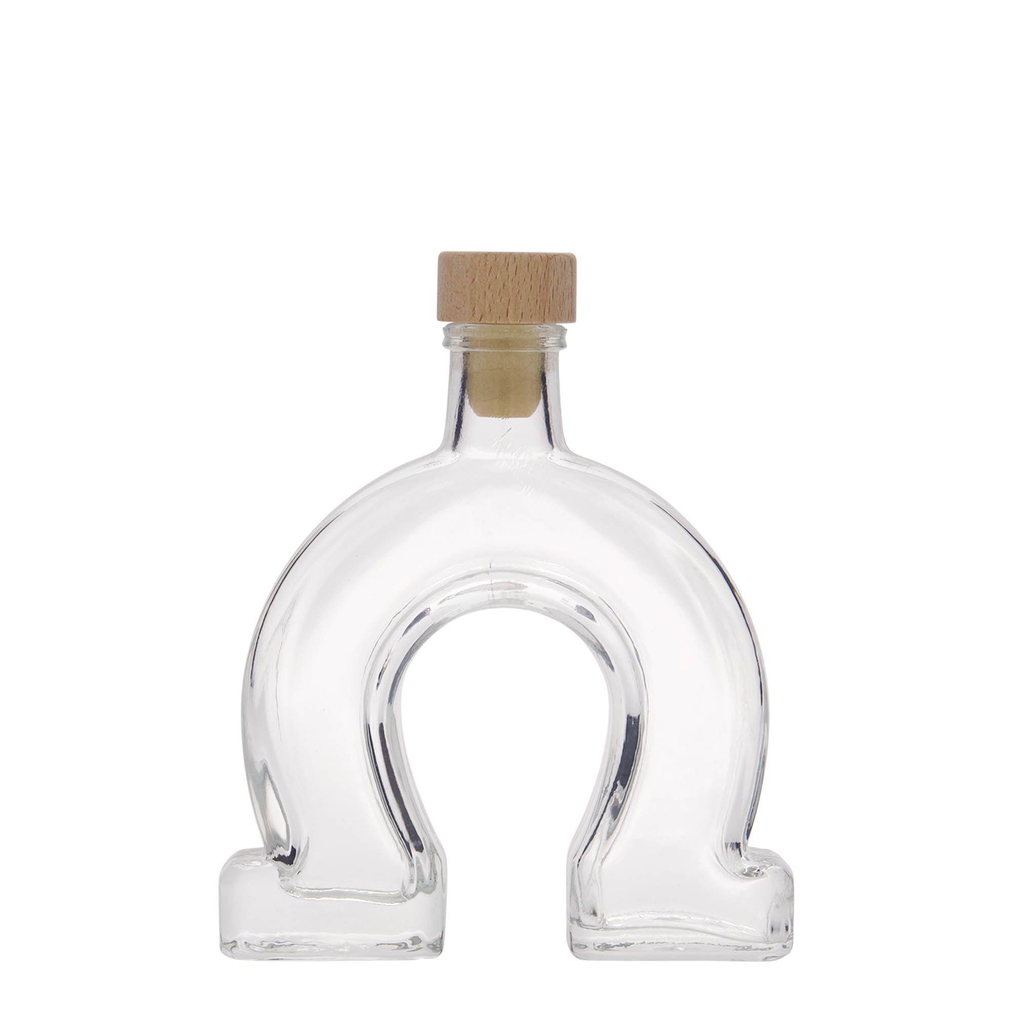 100 ml γυάλινο μπουκάλι 'Πέταλο', στόμιο: φελλός
