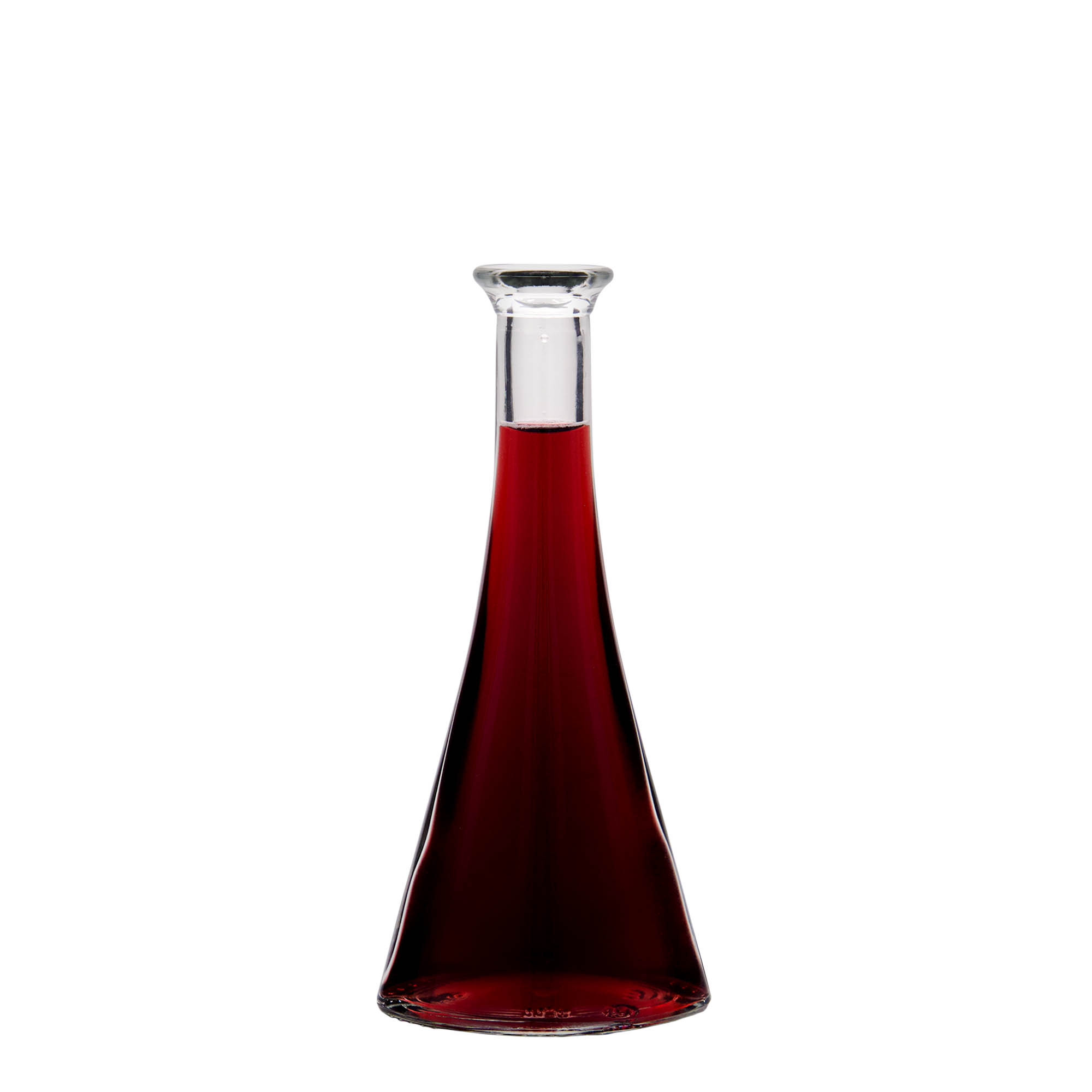 100 ml γυάλινο μπουκάλι 'Veronica', ημικυκλικό, στόμιο: φελλός