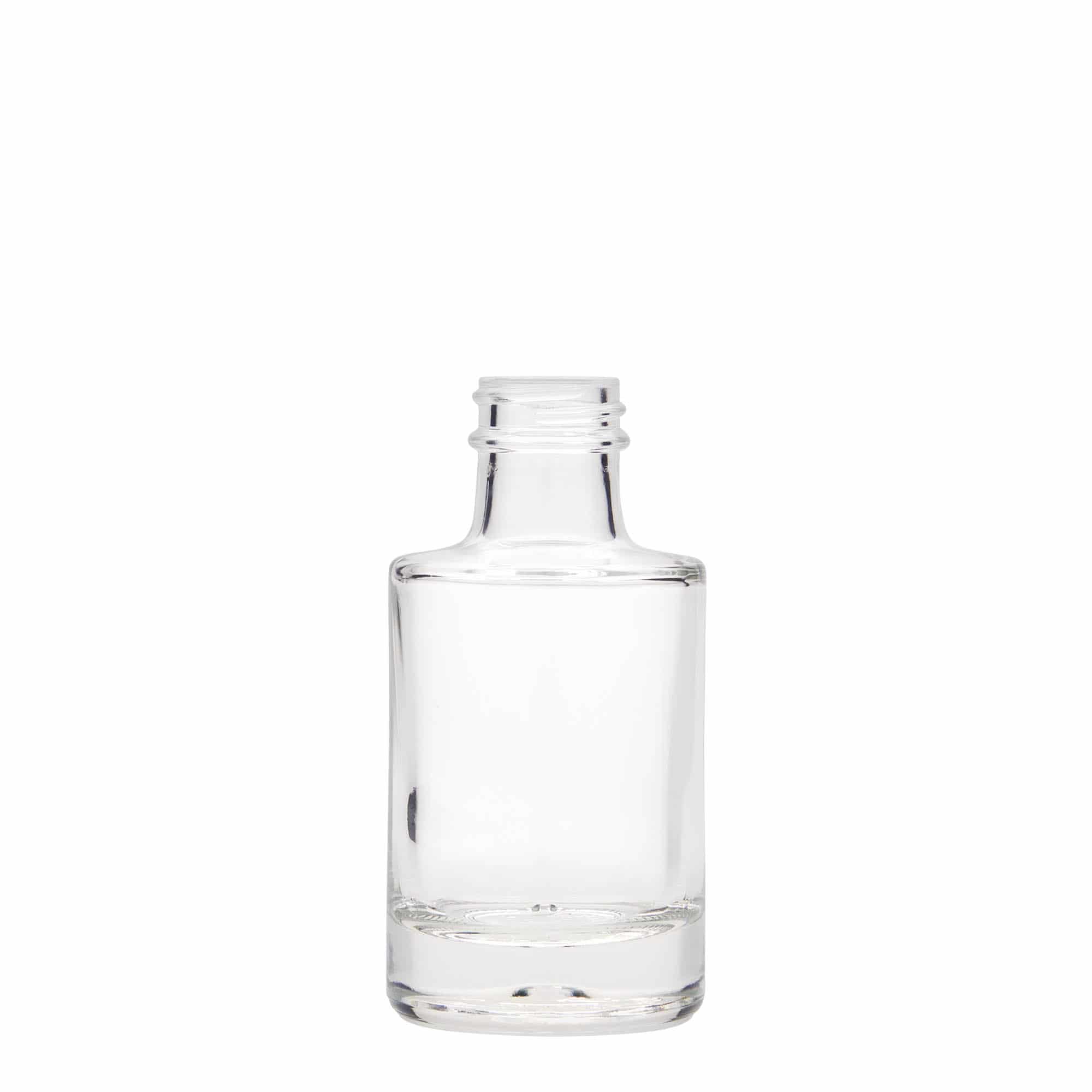 Γυάλινο μπουκάλι 'Aventura' 100 ml, στόμιο: GPI 28 Γυάλινο μπουκάλι 'Aventura' 100 ml, στόμιο: GPI 28