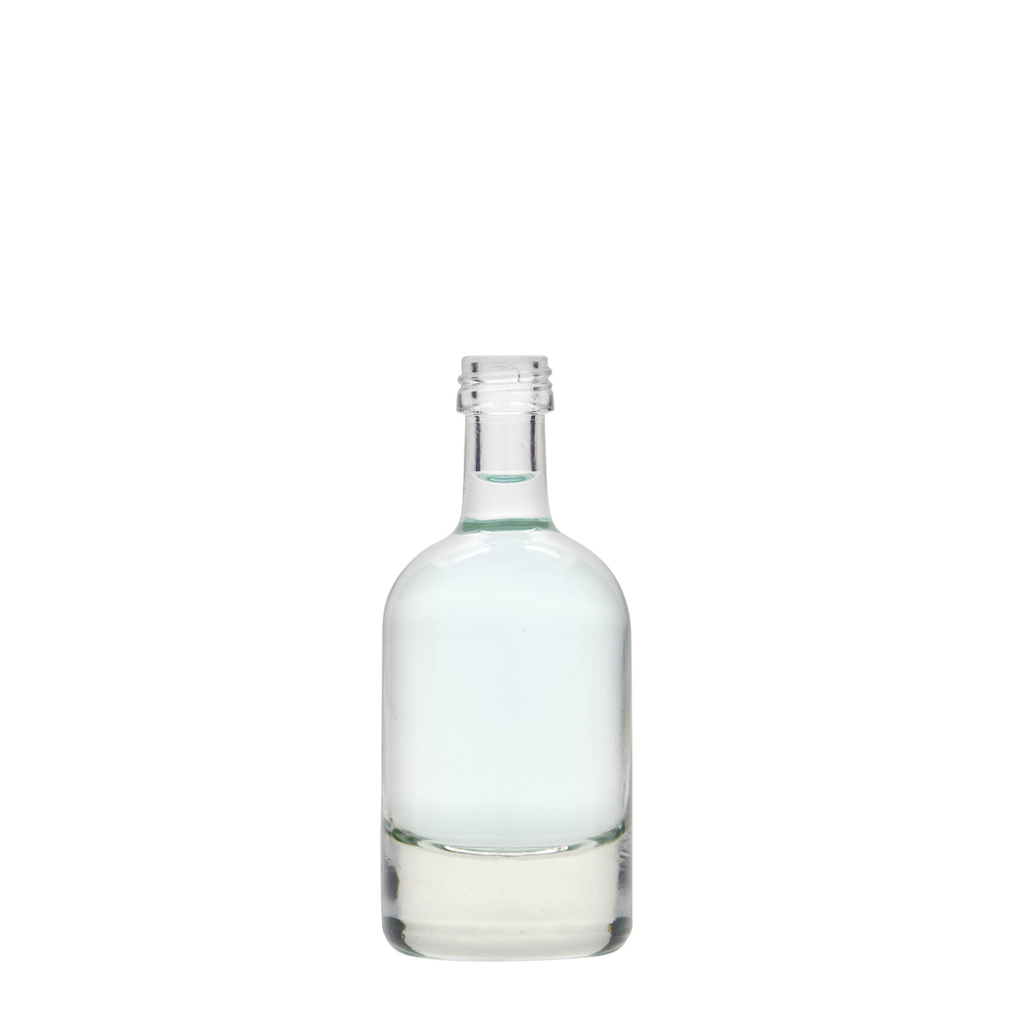 50 ml γυάλινο μπουκάλι 'Linea Uno', στόμιο: PP 18 50 ml γυάλινο μπουκάλι 'Linea Uno', στόμιο: PP 18