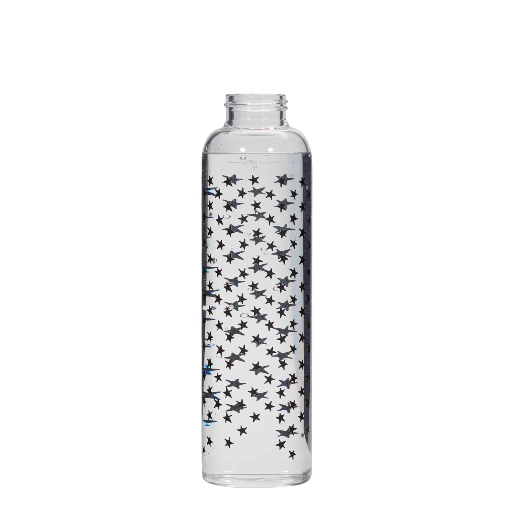 500 ml Παγούρι πόσης 'Περσεύς - Μαύρα Αστέρια', Άνοιγμα: Βιδωτό καπάκι