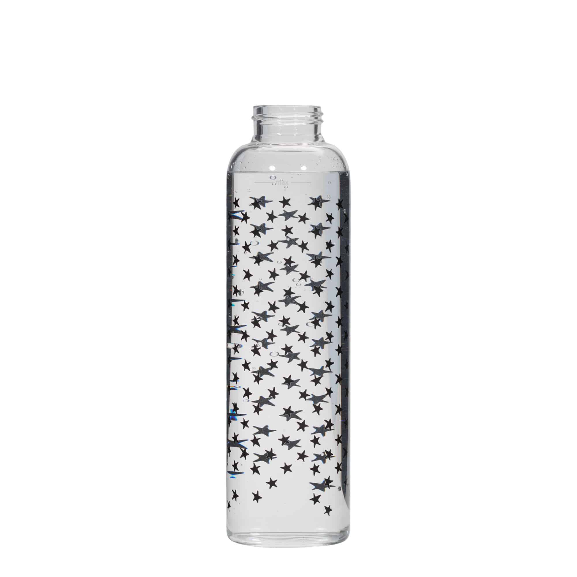 500 ml Παγούρι πόσης 'Περσεύς - Μαύρα Αστέρια', Άνοιγμα: Βιδωτό καπάκι
