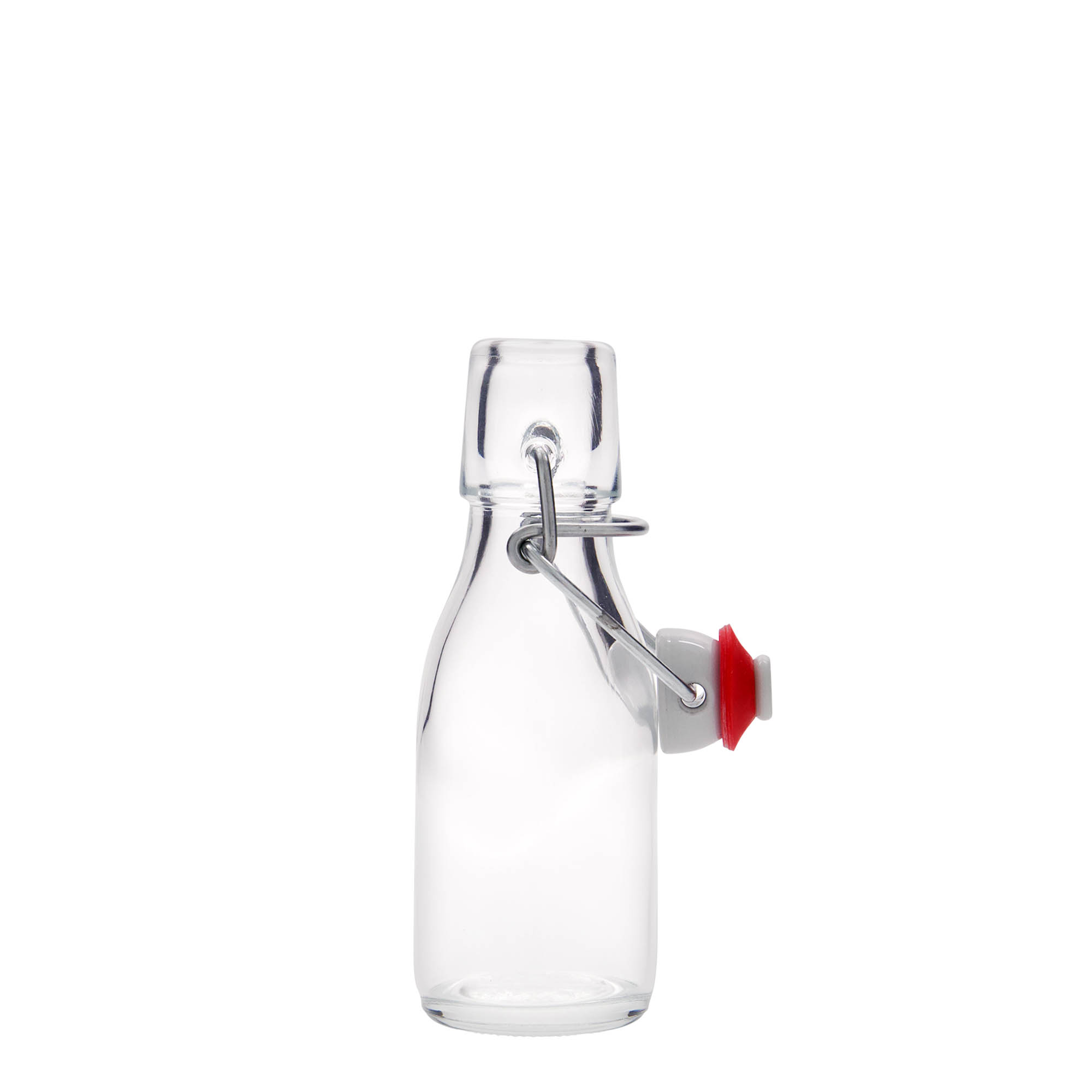 100 ml γυάλινο μπουκάλι 'Paul', στόμιο: κλιπ κλεισίματος