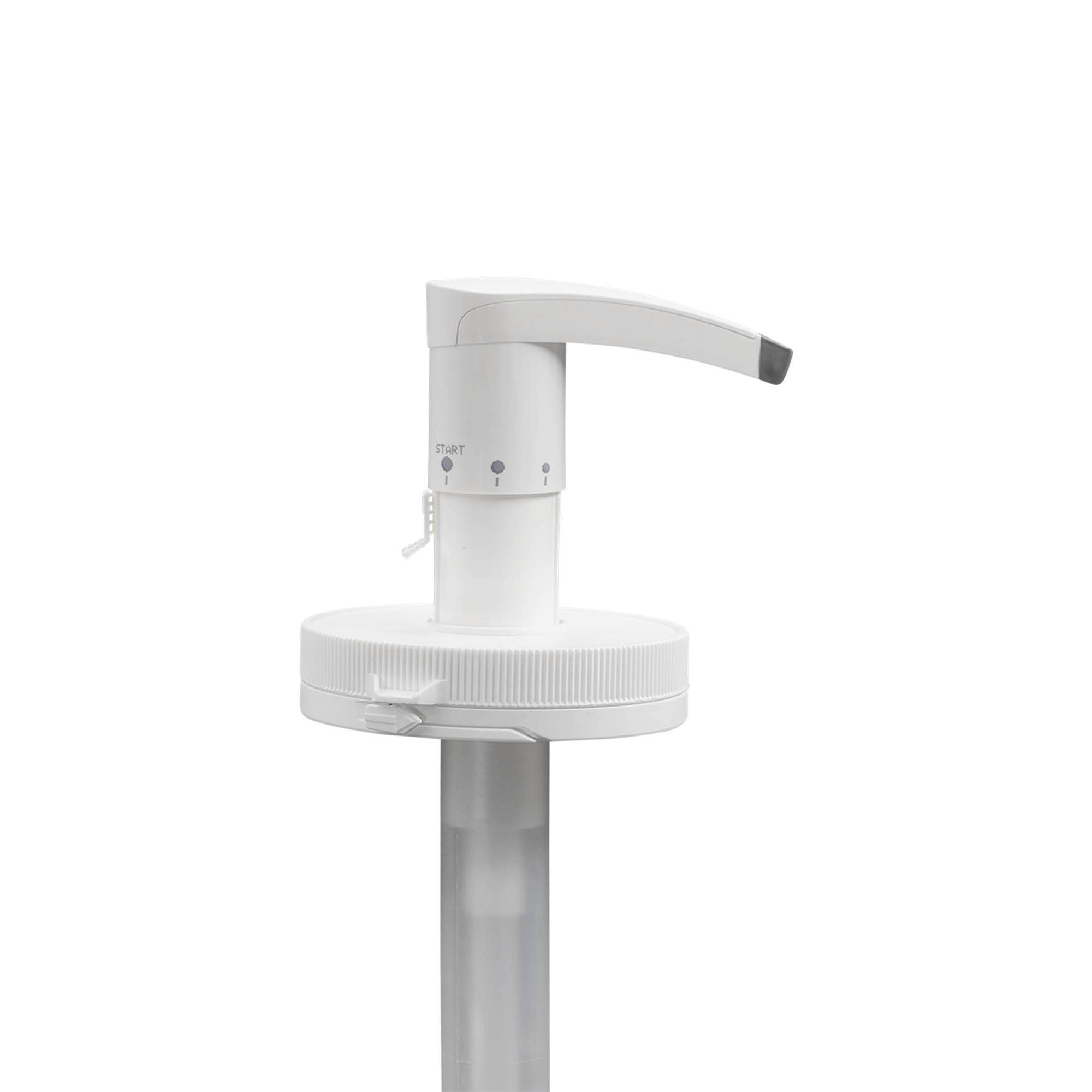 Αντλία διανομέα για 655 ml 'Securibox', πλαστικό PE, λευκό, για στόμιο: βιδωτό καπάκι Αντλία διανομέα για 655 ml 'Securibox', πλαστικό PE, λευκό, για στόμιο: βιδωτό καπάκι