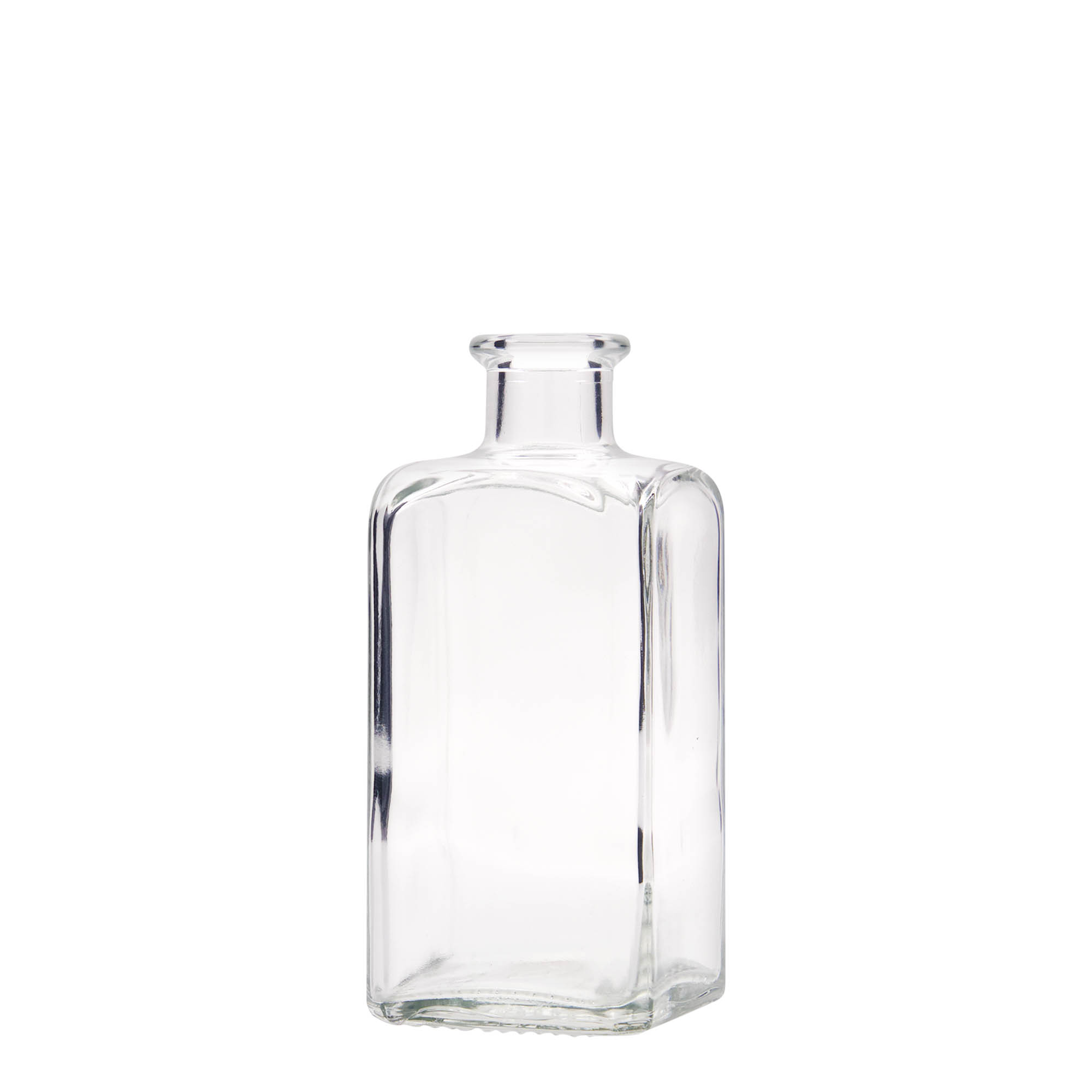 250 ml γυάλινο μπουκάλι Apotheker Carré, τετράγωνο, στόμιο: φελλός 250 ml γυάλινο μπουκάλι Apotheker Carré, τετράγωνο, στόμιο: φελλός