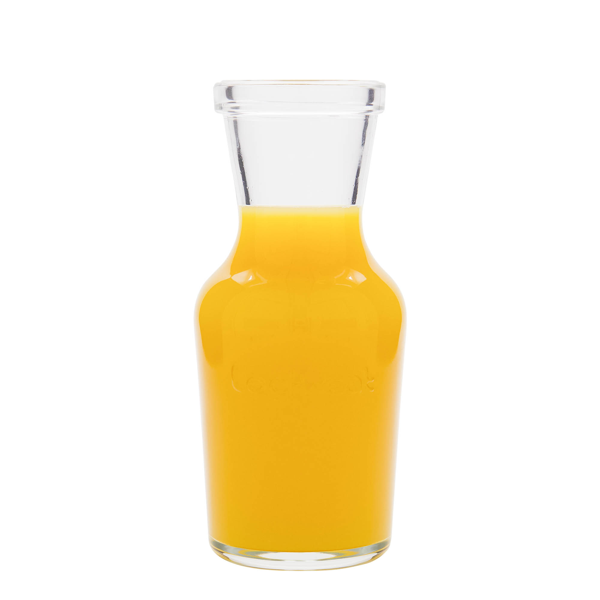 500 ml γυάλινη καράφα 'Lock-Eat', στόμιο: κλείσιμο με σύρμα-αλυσίδα
