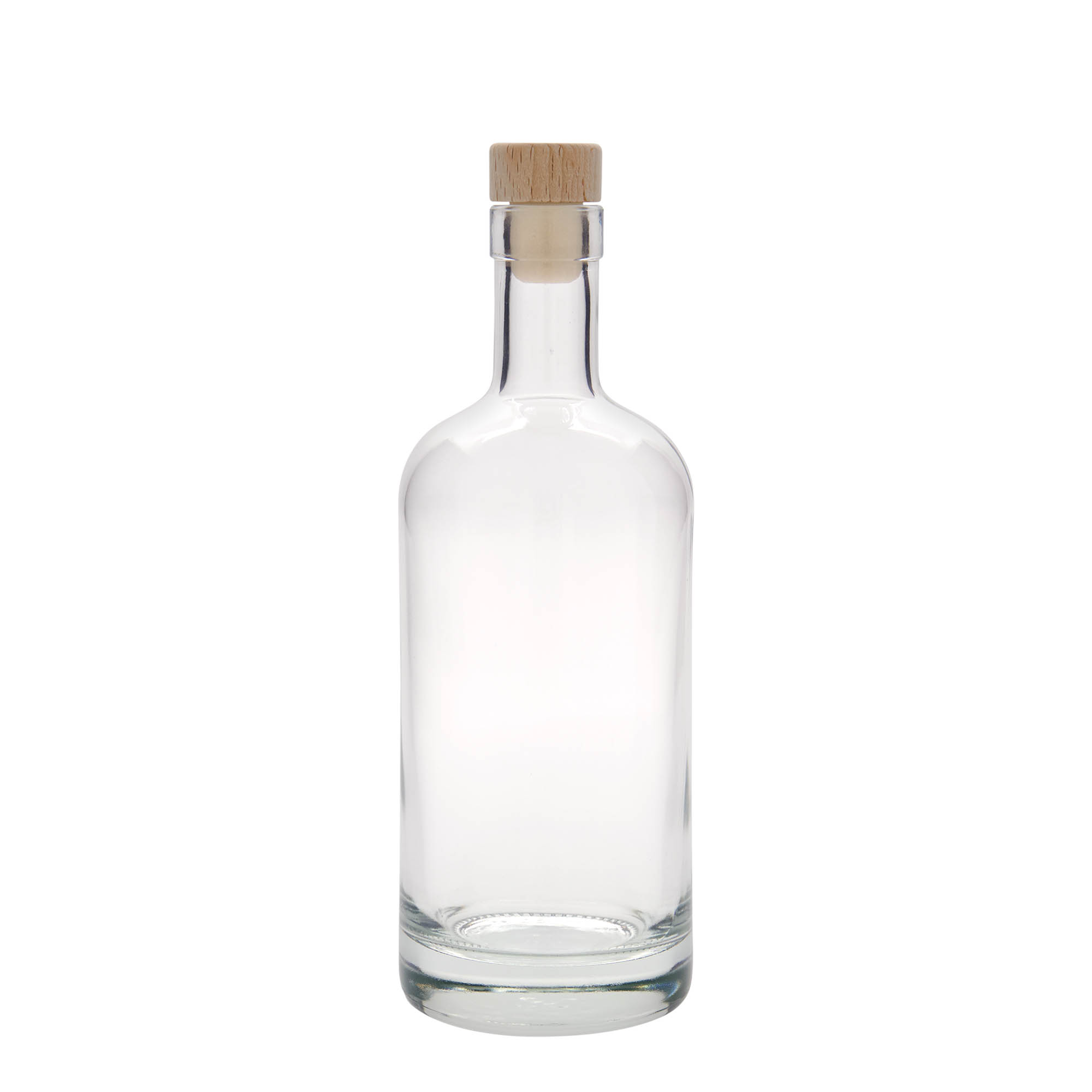 500 ml γυάλινο μπουκάλι 'Linea Uno', στόμιο: φελλός