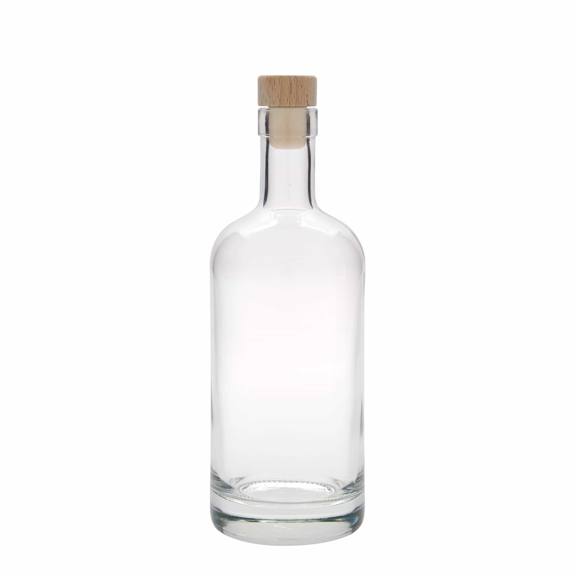 500 ml γυάλινο μπουκάλι 'Linea Uno', στόμιο: φελλός