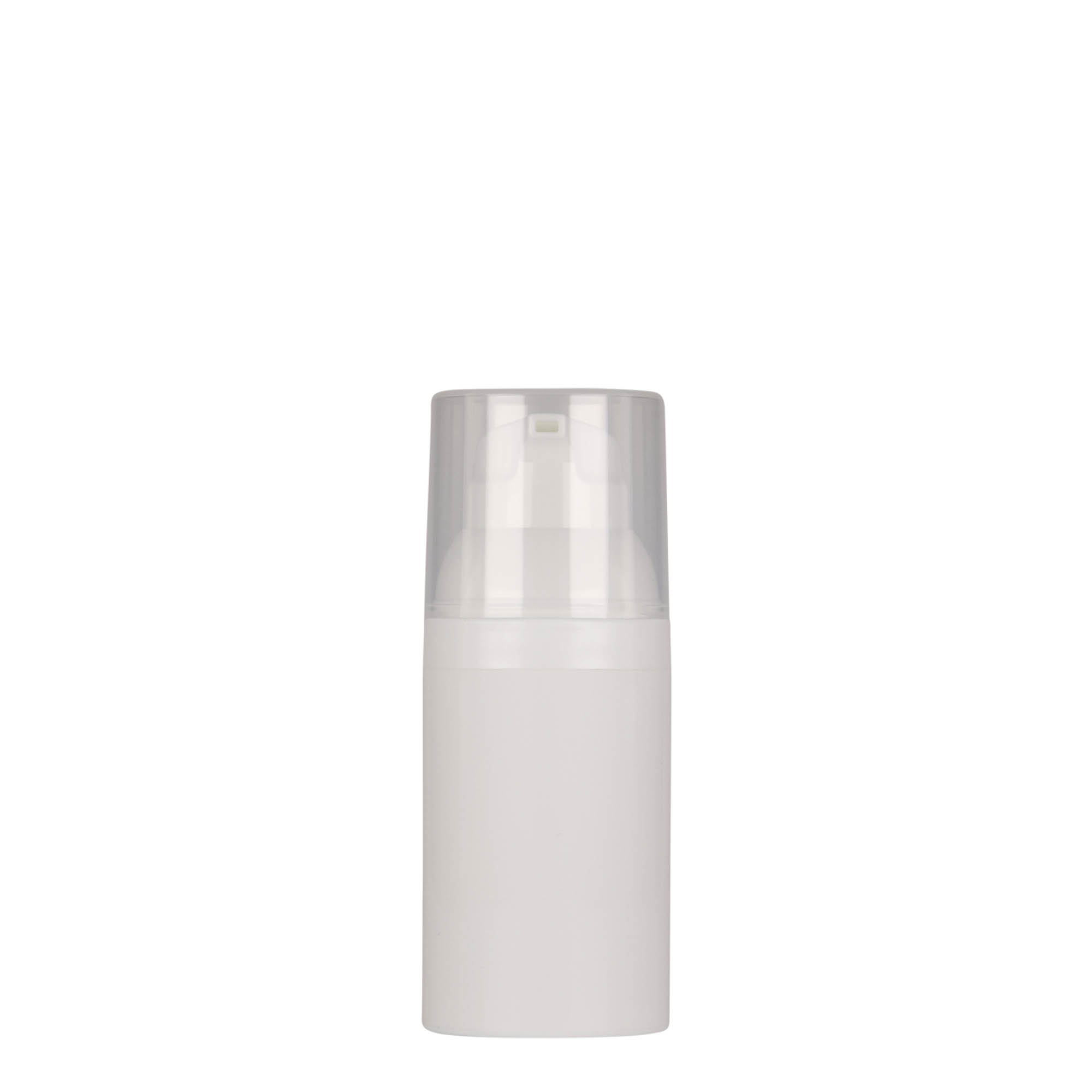 30 ml Airless διανομέας 'Mezzo', πλαστικό PP, λευκό 30 ml Airless διανομέας 'Mezzo', πλαστικό PP, λευκό