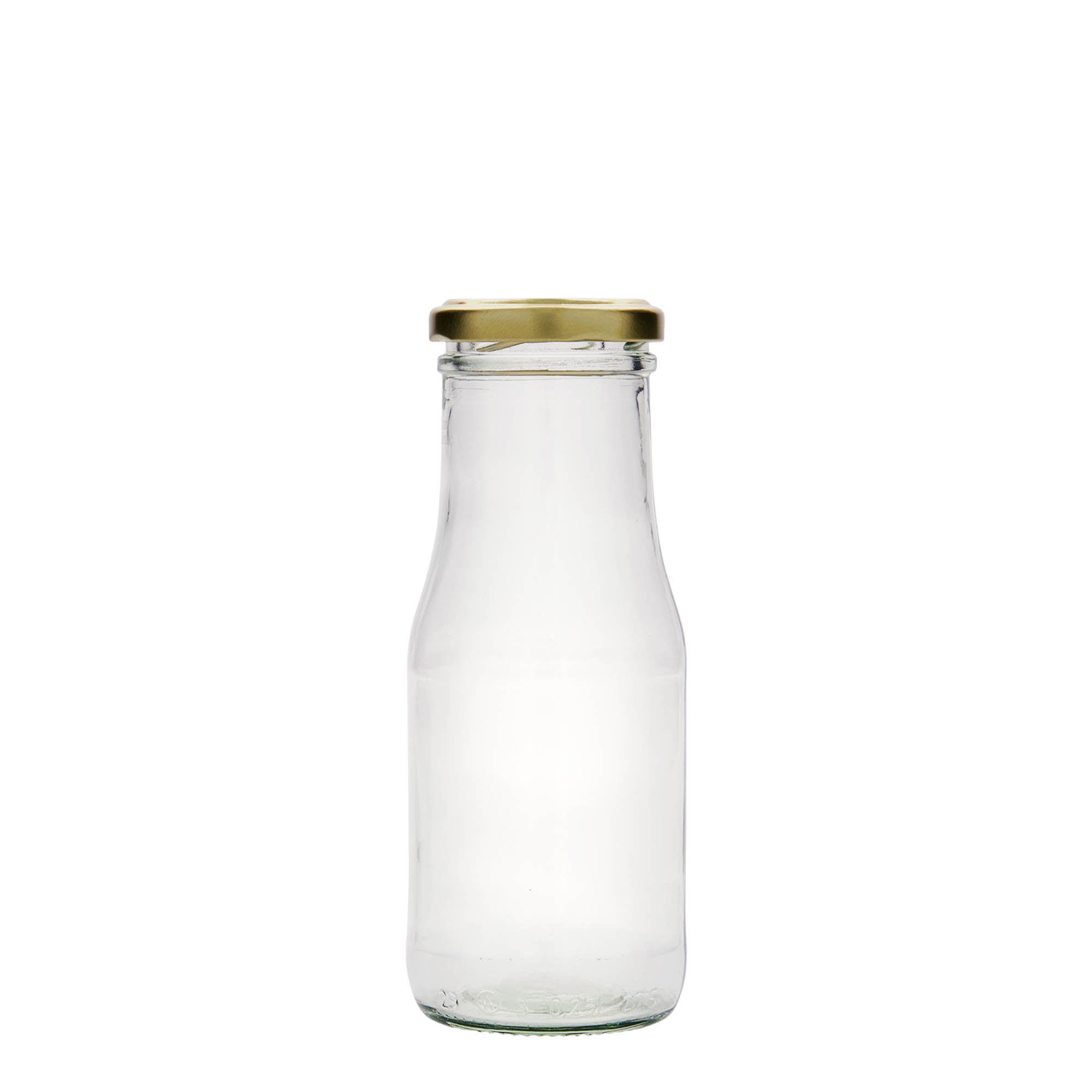 250 ml γυάλινο μπουκάλι Susann, στόμιο: Twist-Off (TO 48)