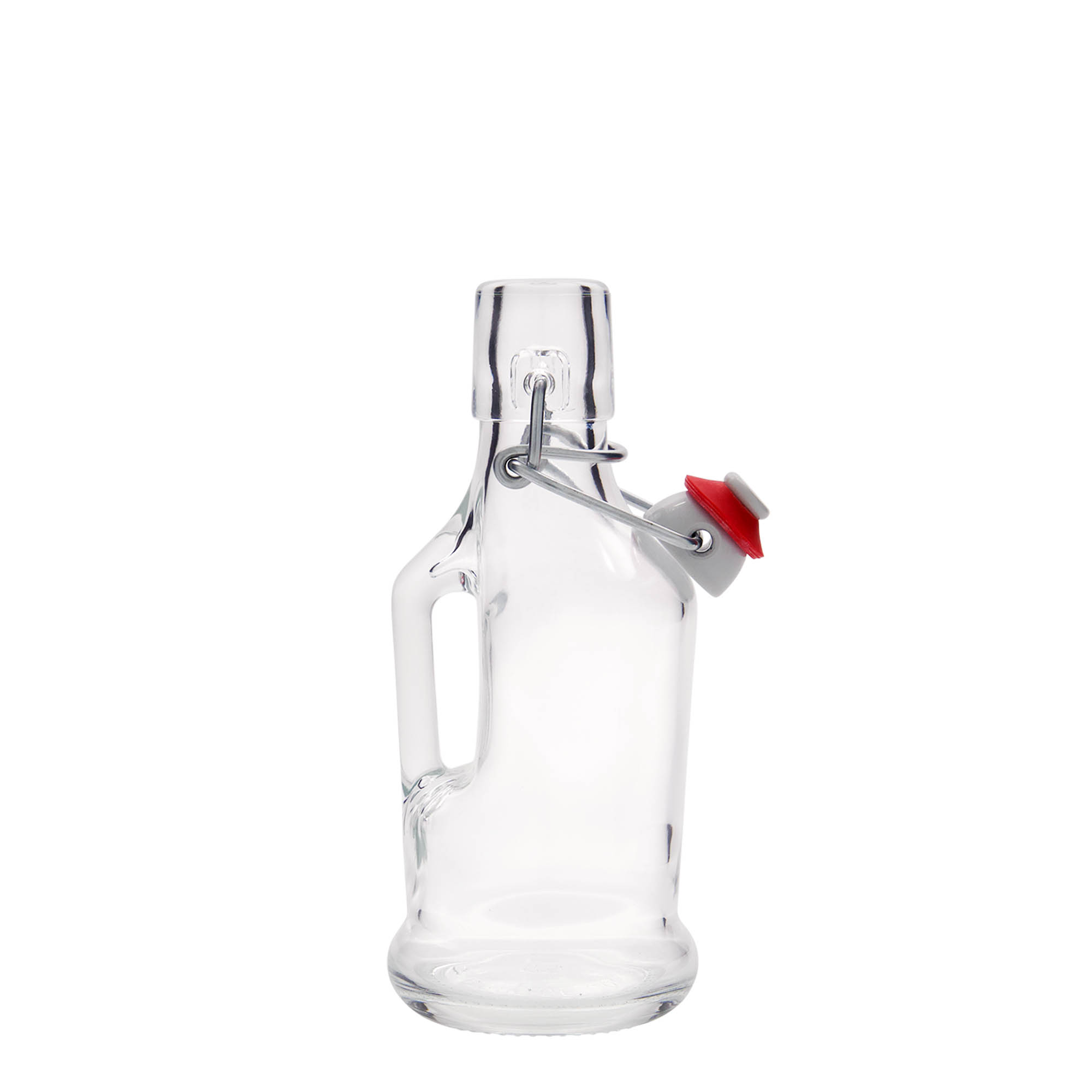 200 ml γυάλινο μπουκάλι 'Classica', στόμιο: κούμπωμα με μπρούτζινο κλιπ