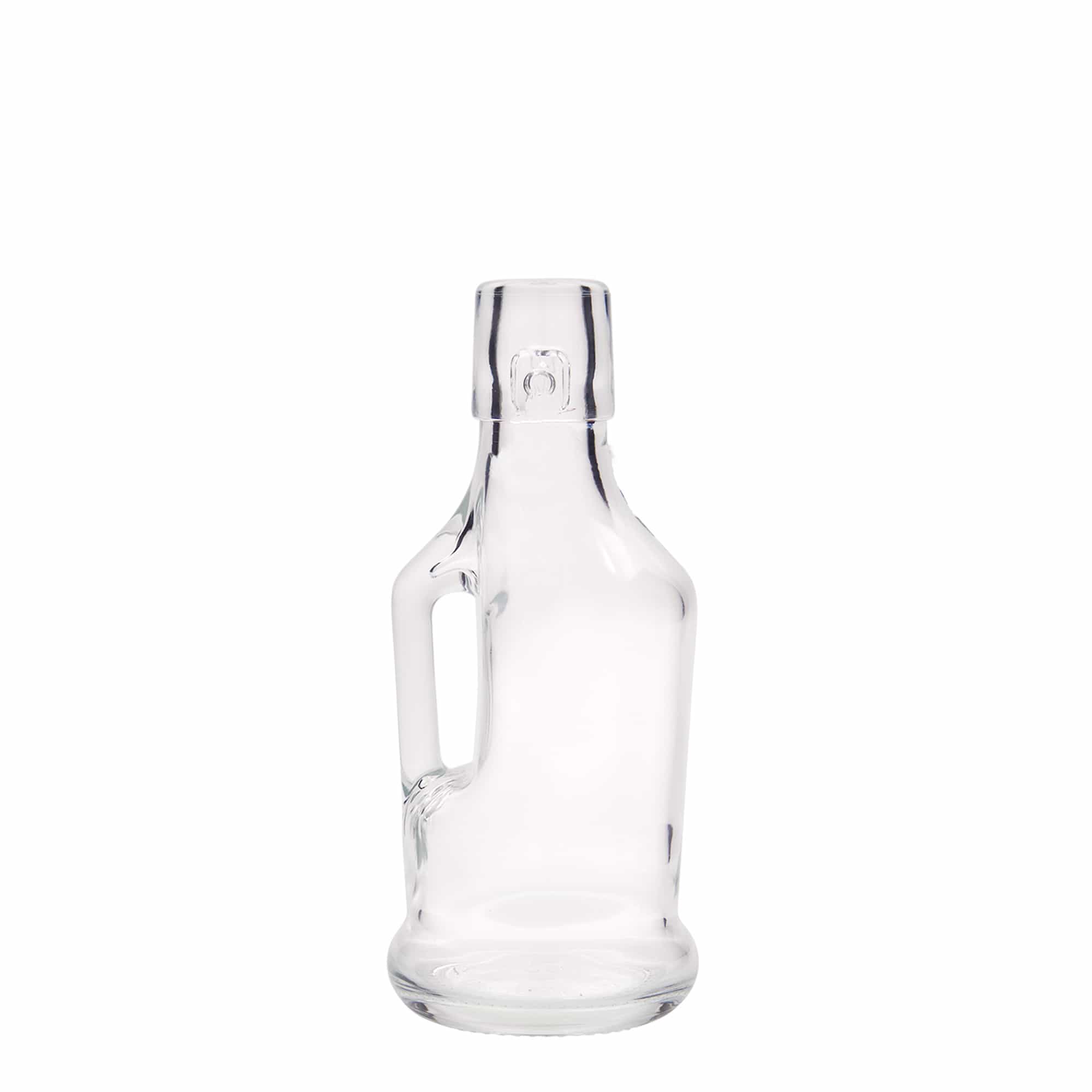 200 ml γυάλινο μπουκάλι 'Classica', στόμιο: κούμπωμα με μπρούτζινο κλιπ