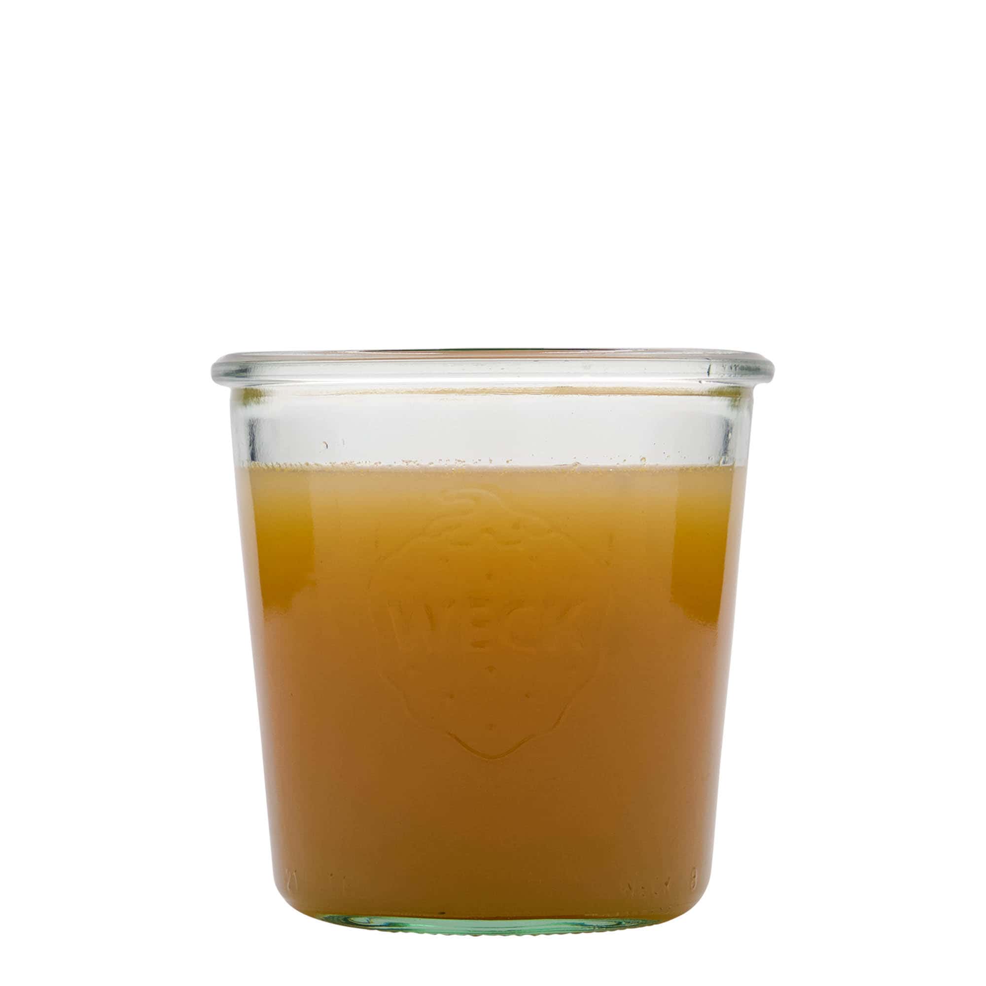 Κυλινδρικό βάζο WECK 580 ml, στόμιο: στρογγυλεμένο χείλος