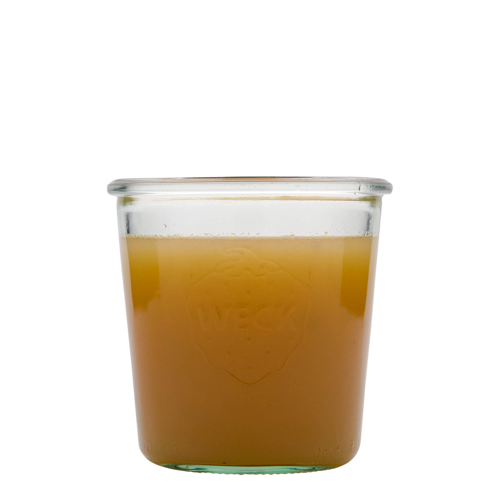 580 ml βάζο WECK με ευθεία τομή, στόμιο: στρογγυλή άκρη 580 ml βάζο WECK με ευθεία τομή, στόμιο: στρογγυλή άκρη