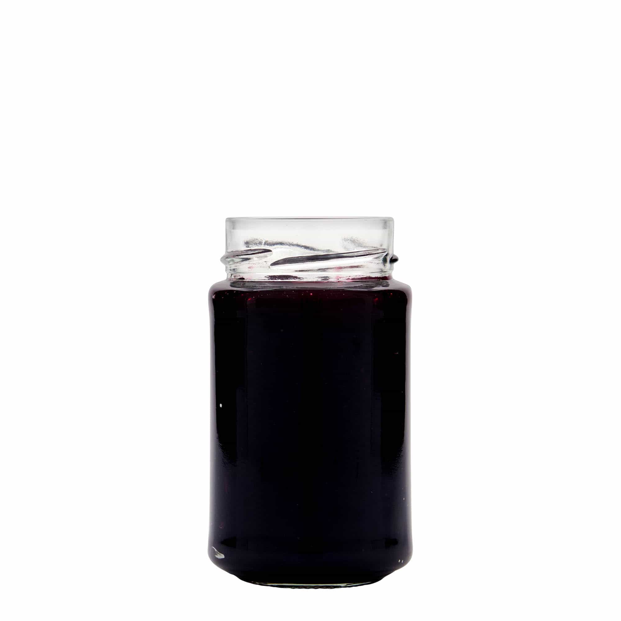 Στρογγυλό βάζο 'Summertime' 253 ml, στόμιο: deep twist-off (DTO 58)