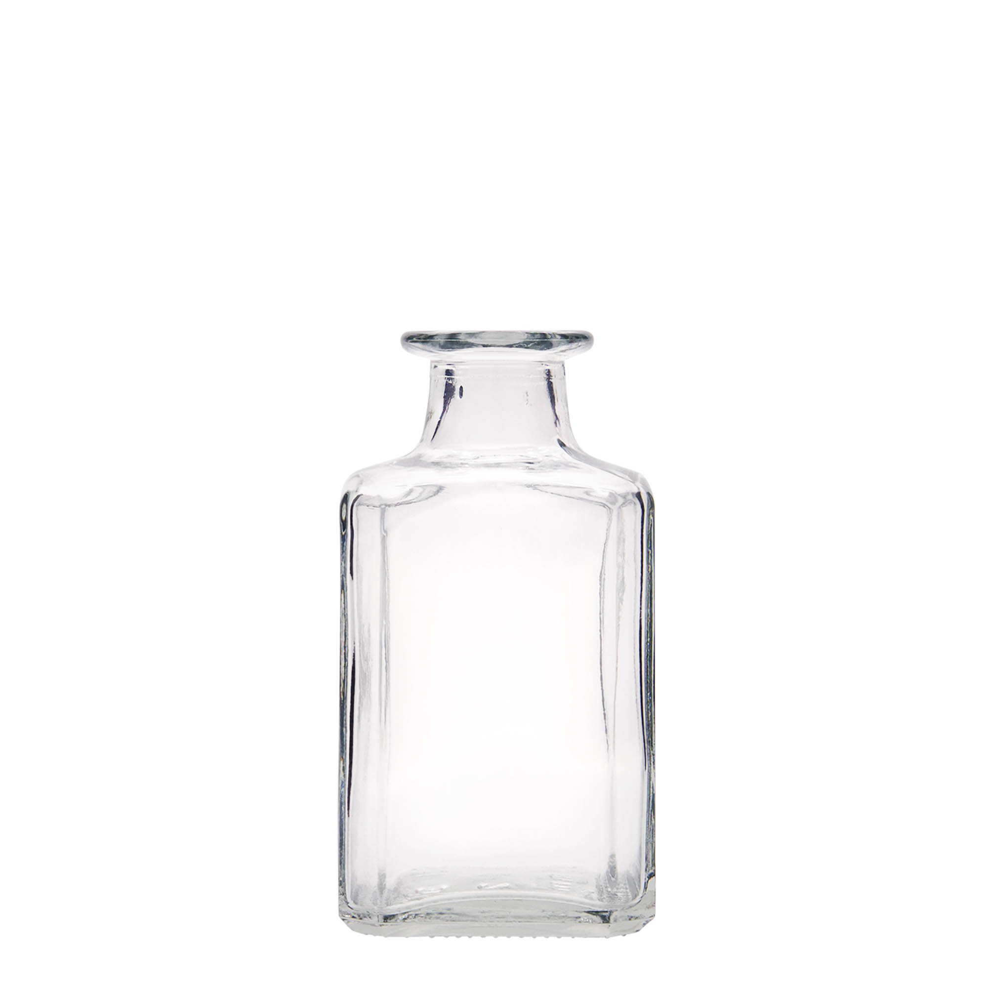 250 ml γυάλινο μπουκάλι 'Torben', τετράγωνο, στόμιο: φελλός