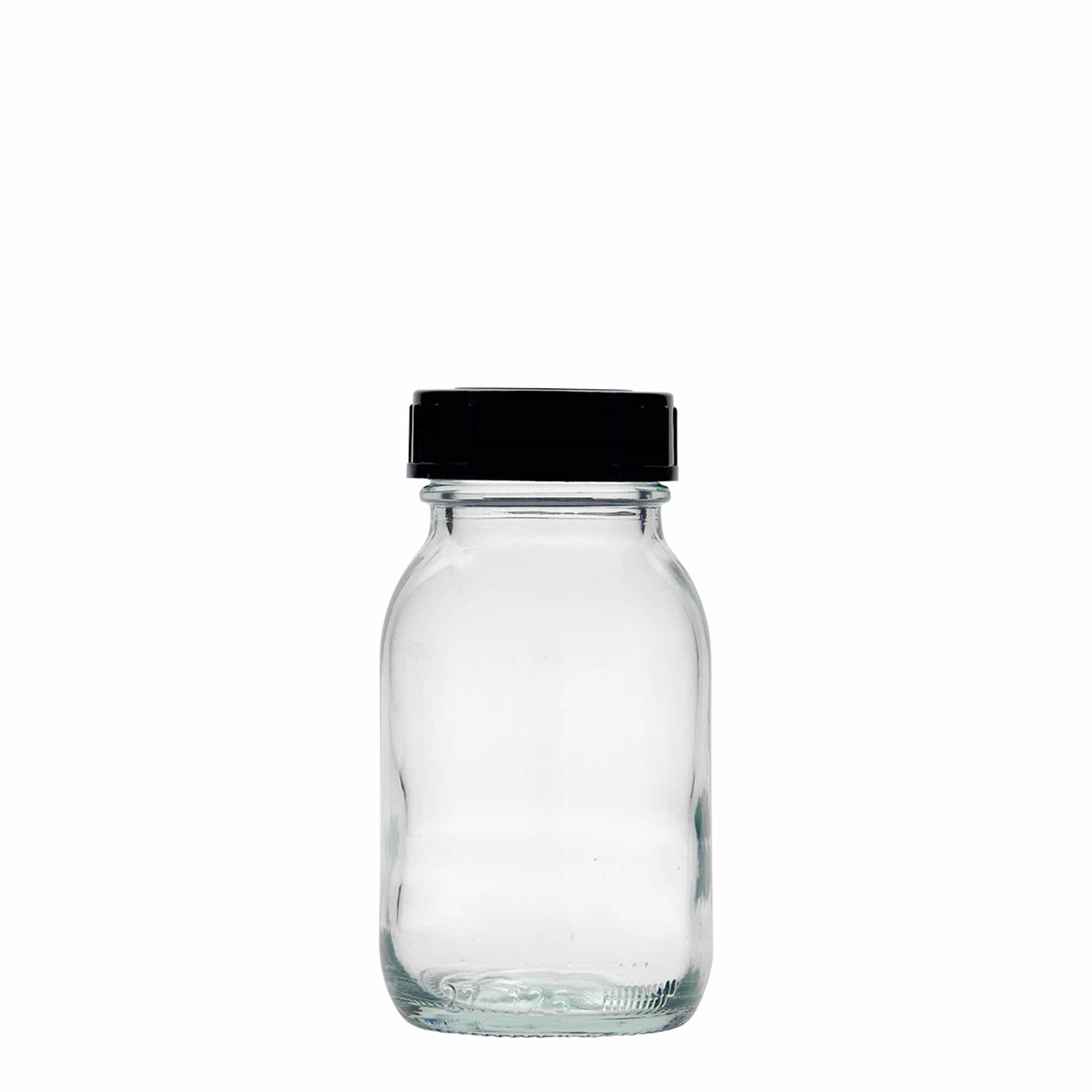 125 ml βάζο με φαρδύ λαιμό, στόμιο: DIN 40