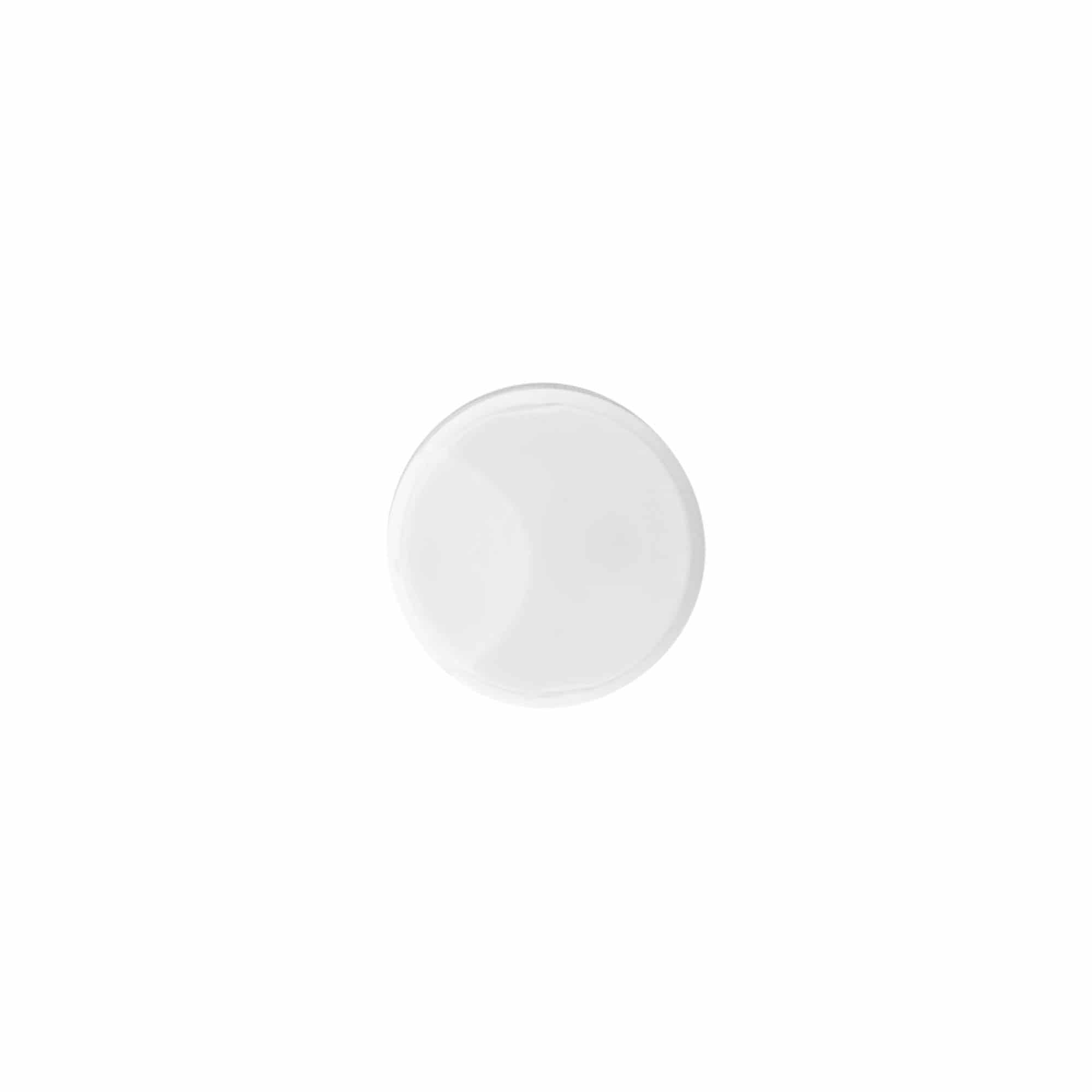 Βιδωτό πώμα disc-top, πλαστικό PP, λευκό, για στόμιο: 24/410