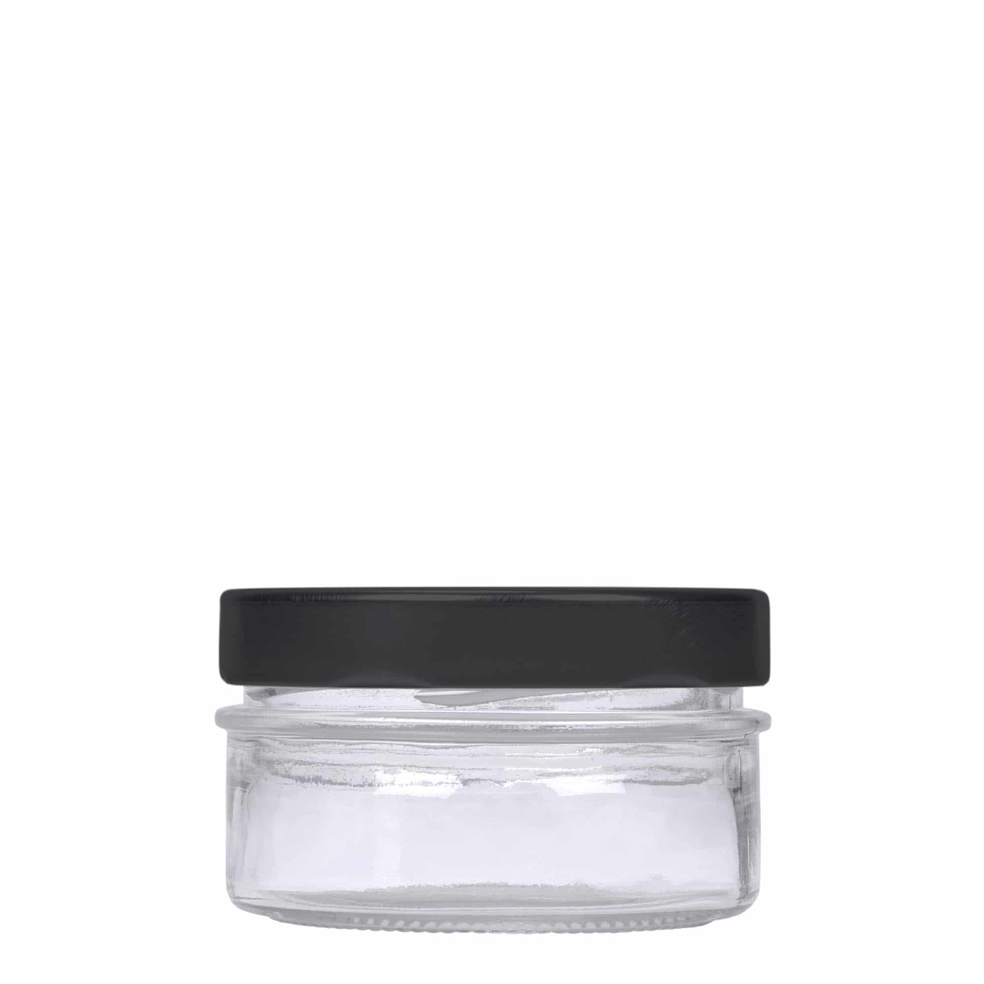 Στρογγυλό βάζο 'Monza' 190 ml, στόμιο: deep twist-off (DTO 82)