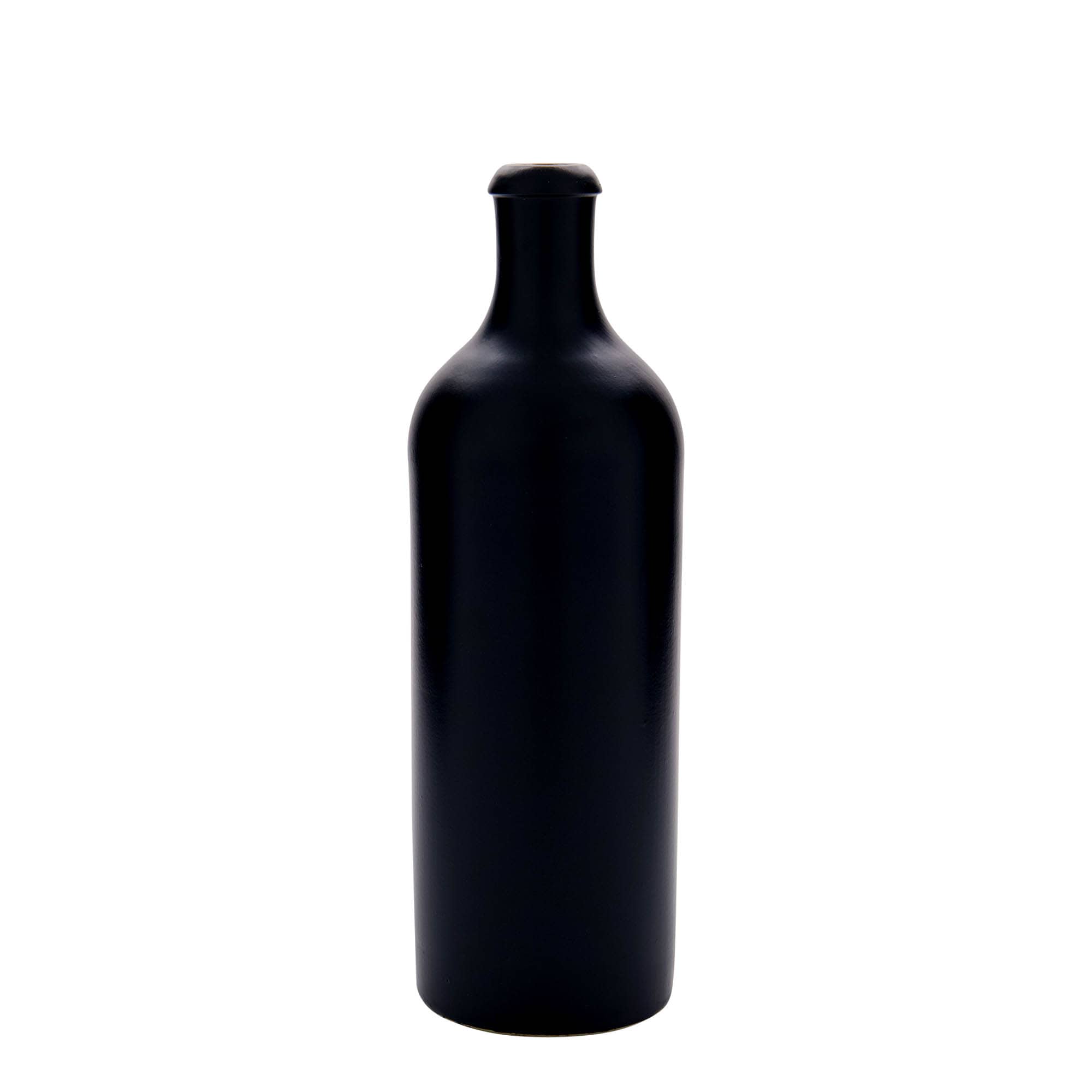 750 ml πιθάρι από πηλό, πέτρινο σκεύος, μαύρο, στόμιο: φελλός 750 ml πιθάρι από πηλό, πέτρινο σκεύος, μαύρο, στόμιο: φελλός
