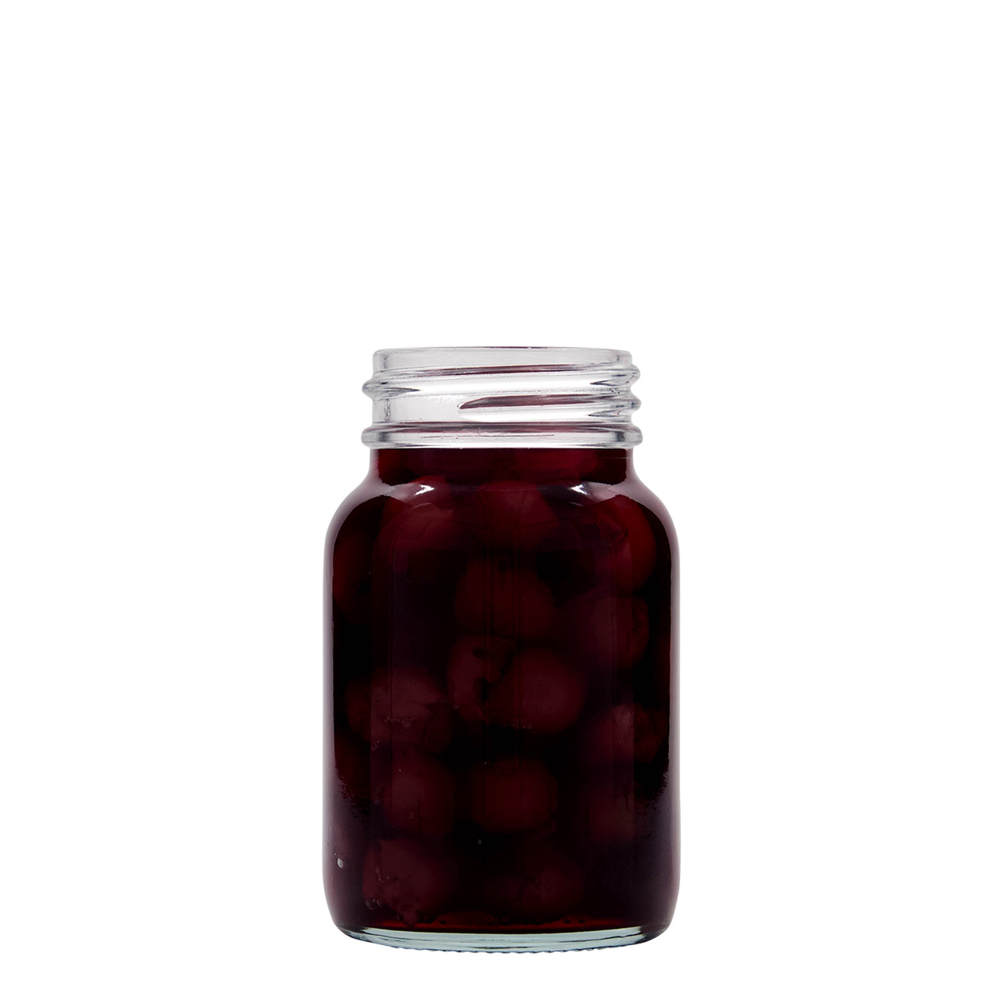 250 ml γυάλινο βάζο με φαρδύ στόμιο, άνοιγμα: DIN 55