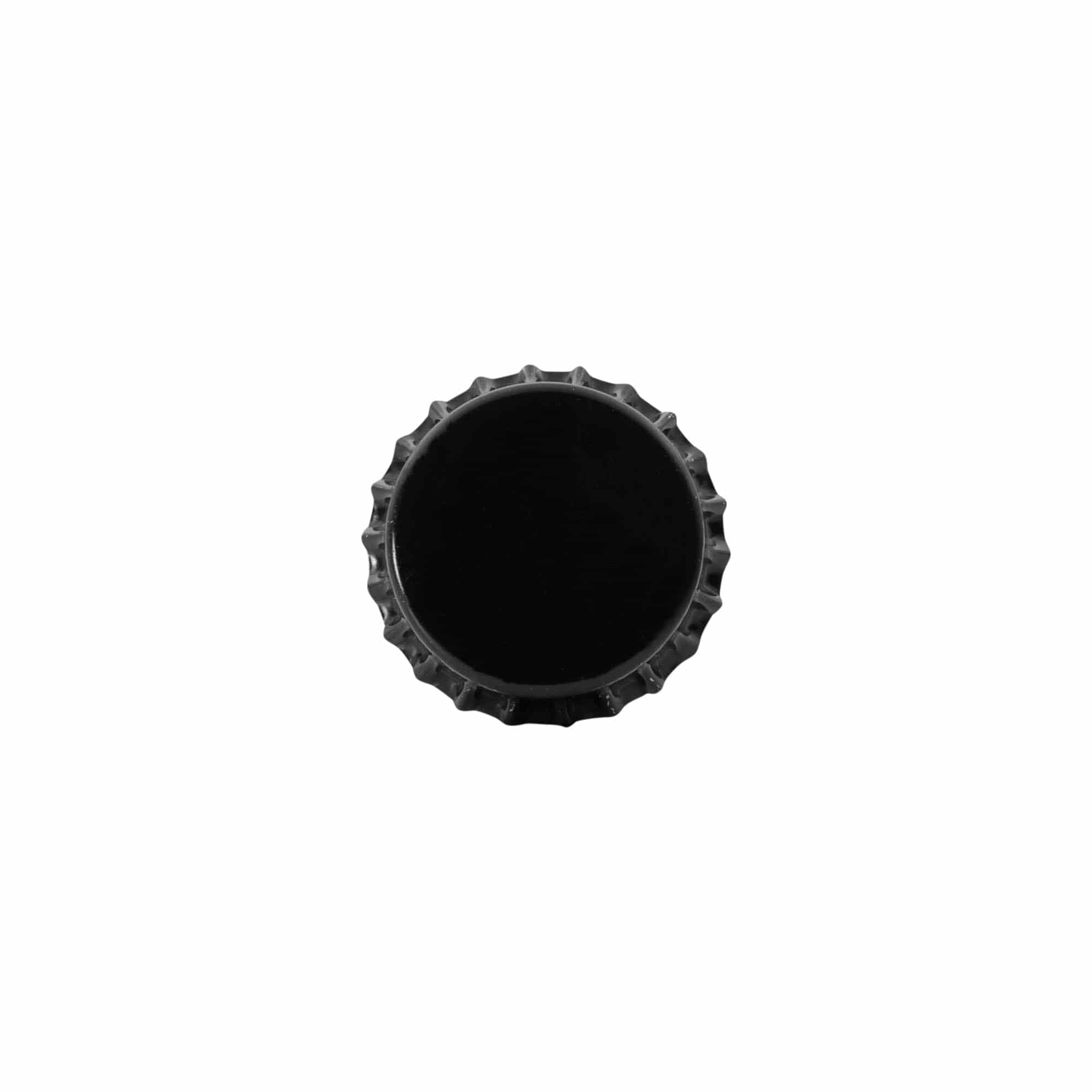 Καπάκια μπουκαλιών 29 mm, μέταλλο, μαύρο Καπάκια μπουκαλιών 29 mm, μέταλλο, μαύρο