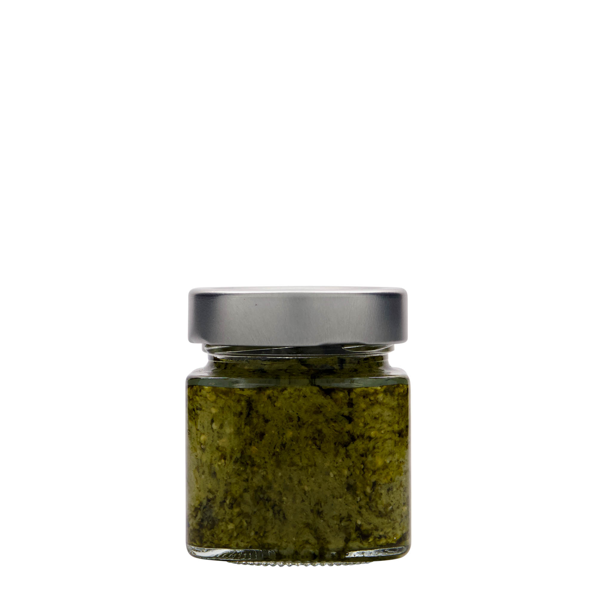 156 ml τετράγωνο γυάλινο βάζο 'Funny', στόμιο: Deep-Twist-Off (DTO 58) 156 ml τετράγωνο γυάλινο βάζο 'Funny', στόμιο: Deep-Twist-Off (DTO 58)