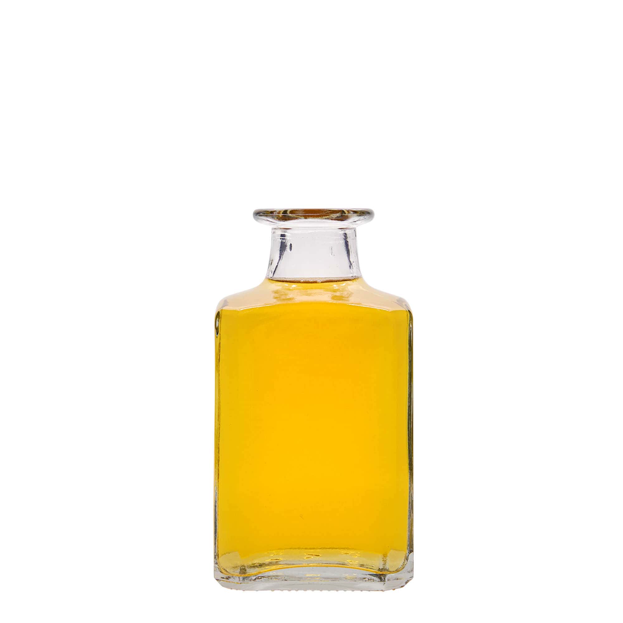 250 ml γυάλινο μπουκάλι 'Torben', τετράγωνο, στόμιο: φελλός