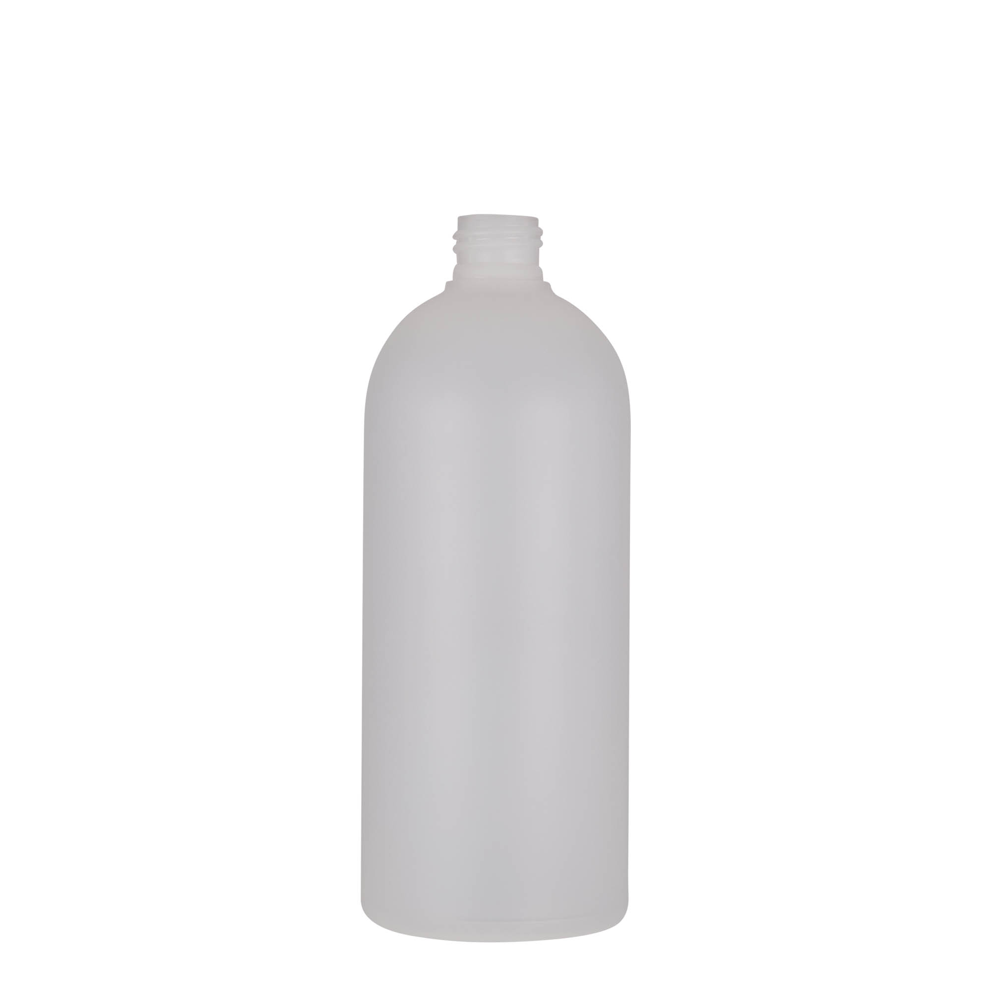 500 ml πλαστικό μπουκάλι 'Tuffy', HDPE, φυσικό, στόμιο: 24/410 500 ml πλαστικό μπουκάλι 'Tuffy', HDPE, φυσικό, στόμιο: 24/410