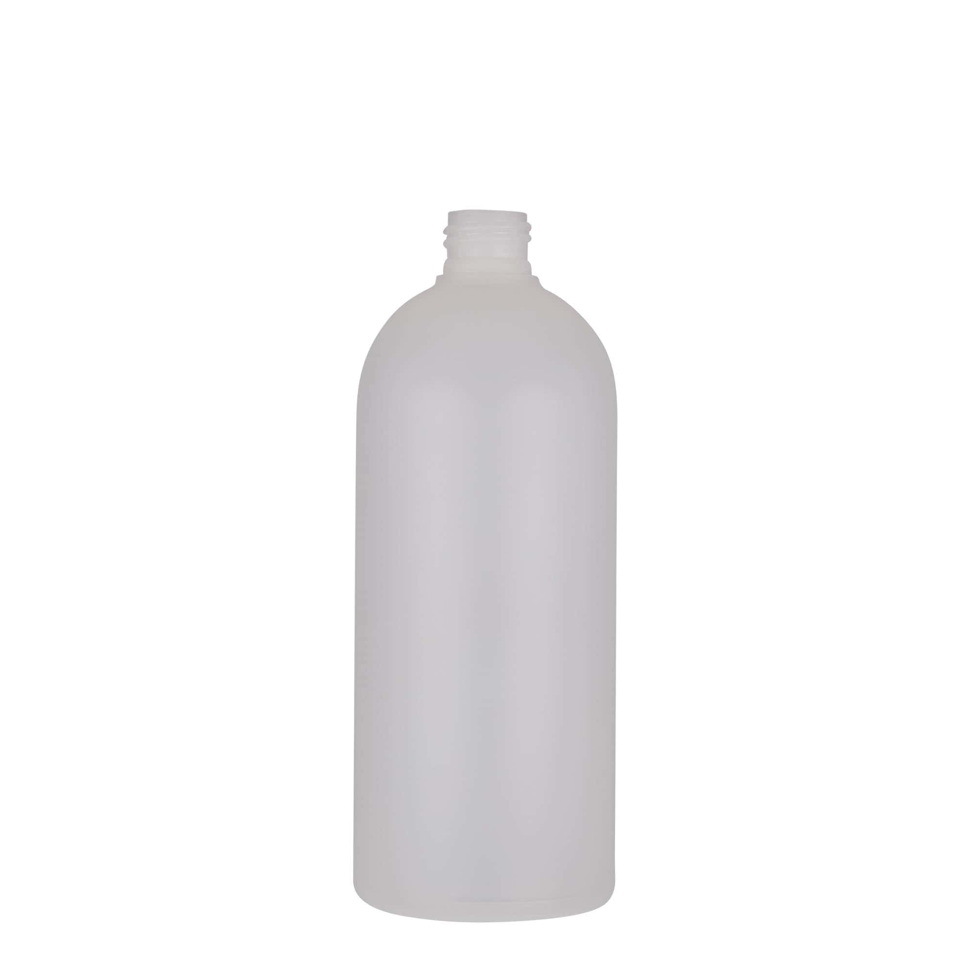 500 ml πλαστικό μπουκάλι 'Tuffy', HDPE, φυσικό, στόμιο: 24/410