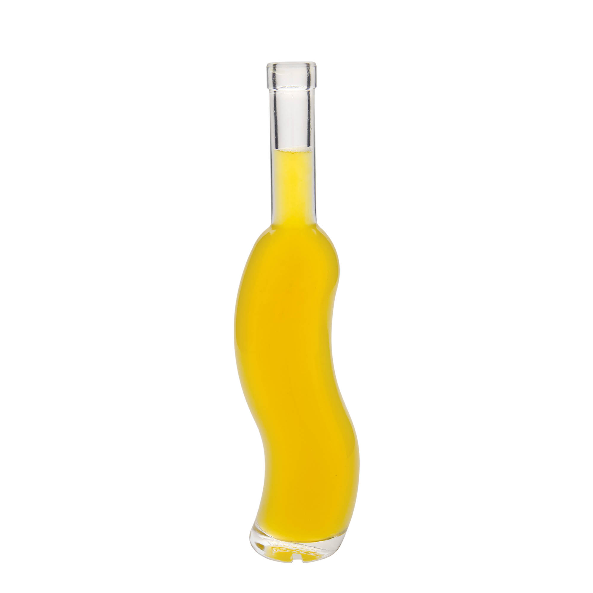 350 ml γυάλινο μπουκάλι 'La-Ola', ημικυκλικό, στόμιο: φελλός