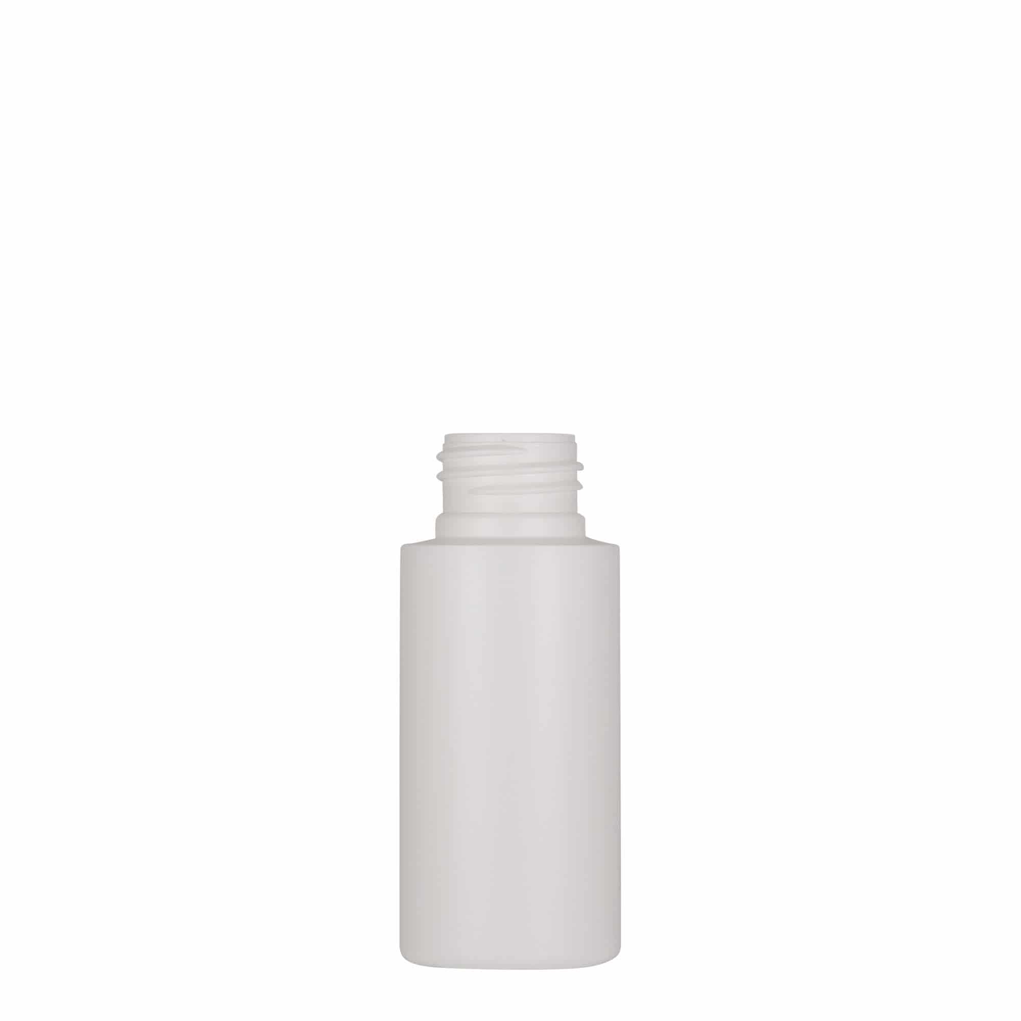 Πλαστικό μπουκάλι 'Pipe' 50 ml, Green HDPE, λευκό, στόμιο: 24/410 Πλαστικό μπουκάλι 'Pipe' 50 ml, Green HDPE, λευκό, στόμιο: 24/410