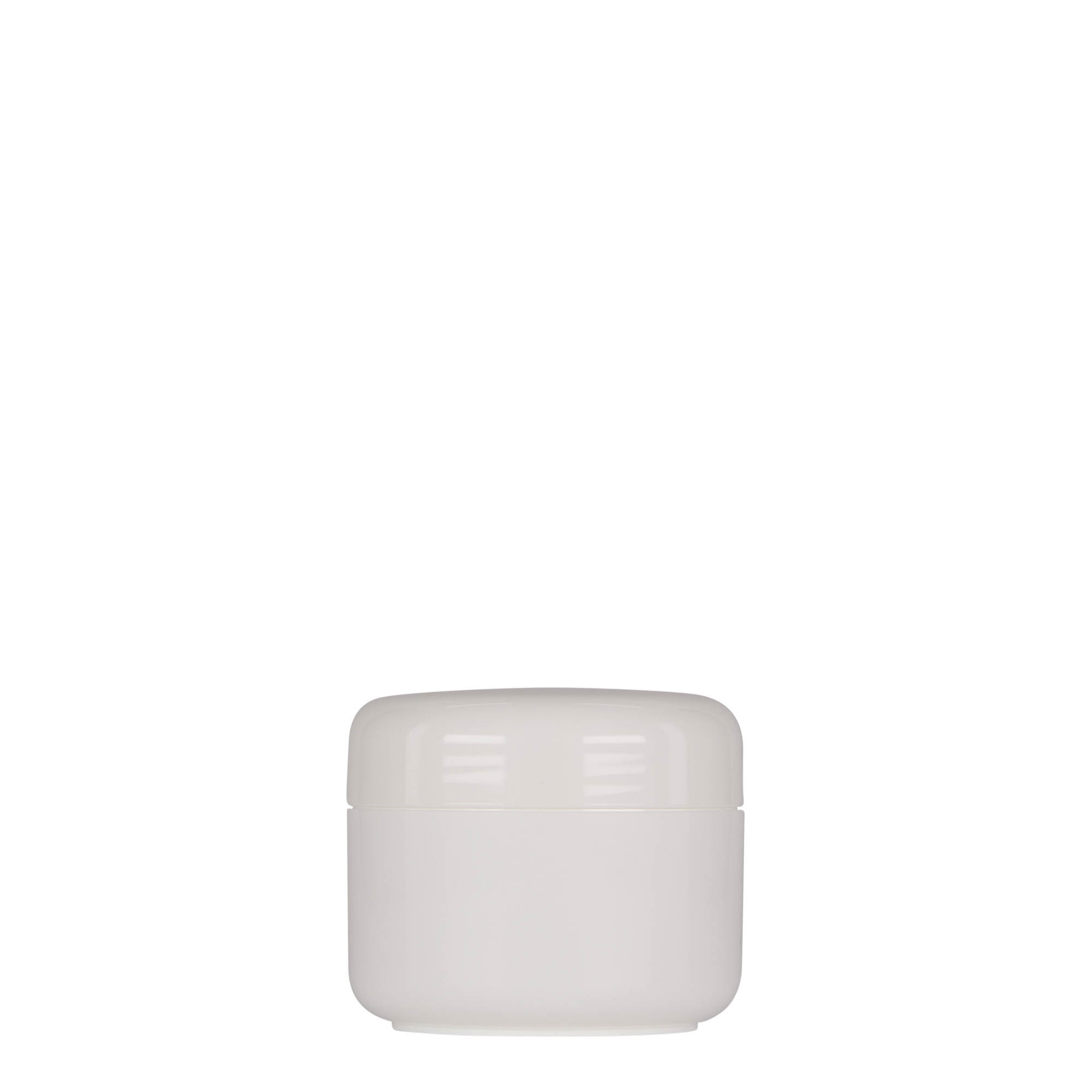 50 ml πλαστικό δοχείο 'Bianca', PP, λευκό, στόμιο: βιδωτό καπάκι 50 ml πλαστικό δοχείο 'Bianca', PP, λευκό, στόμιο: βιδωτό καπάκι