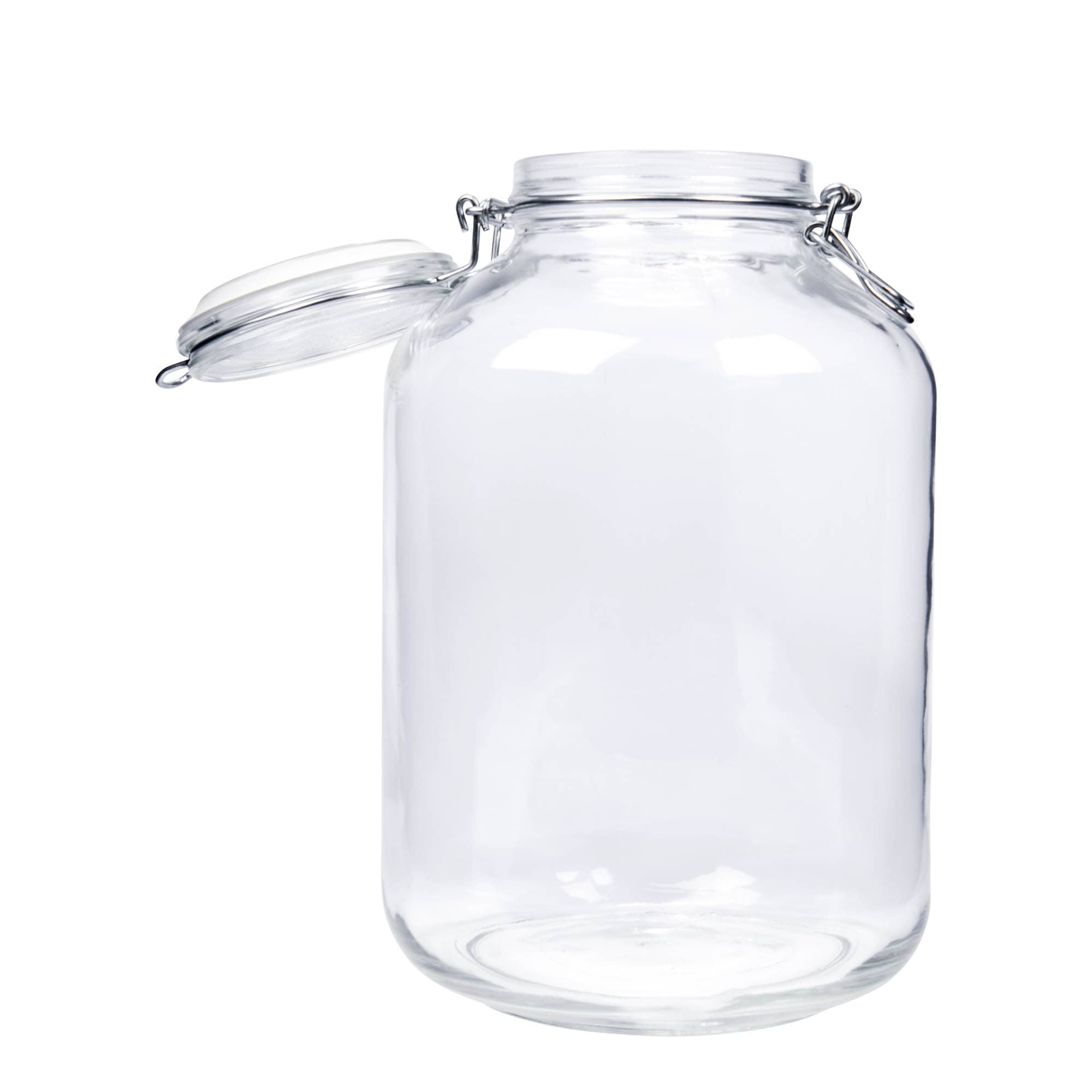 5.000 ml γυάλινο βάζο με σύρμα κλίπ 'Fido', στόμιο: κλείσιμο με σύρμα κλίπ